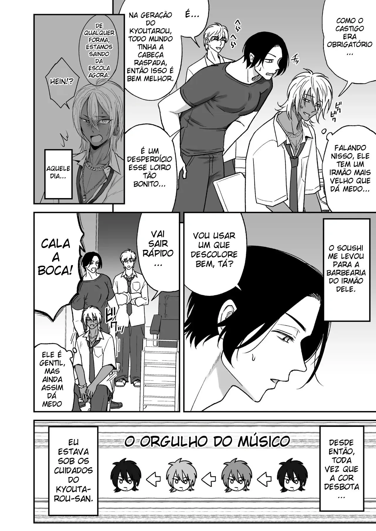 Trocando Carinhos na Praia Com Um Gyaruo no Nosso Segundo Mês de Namoro Hentai – Página 24