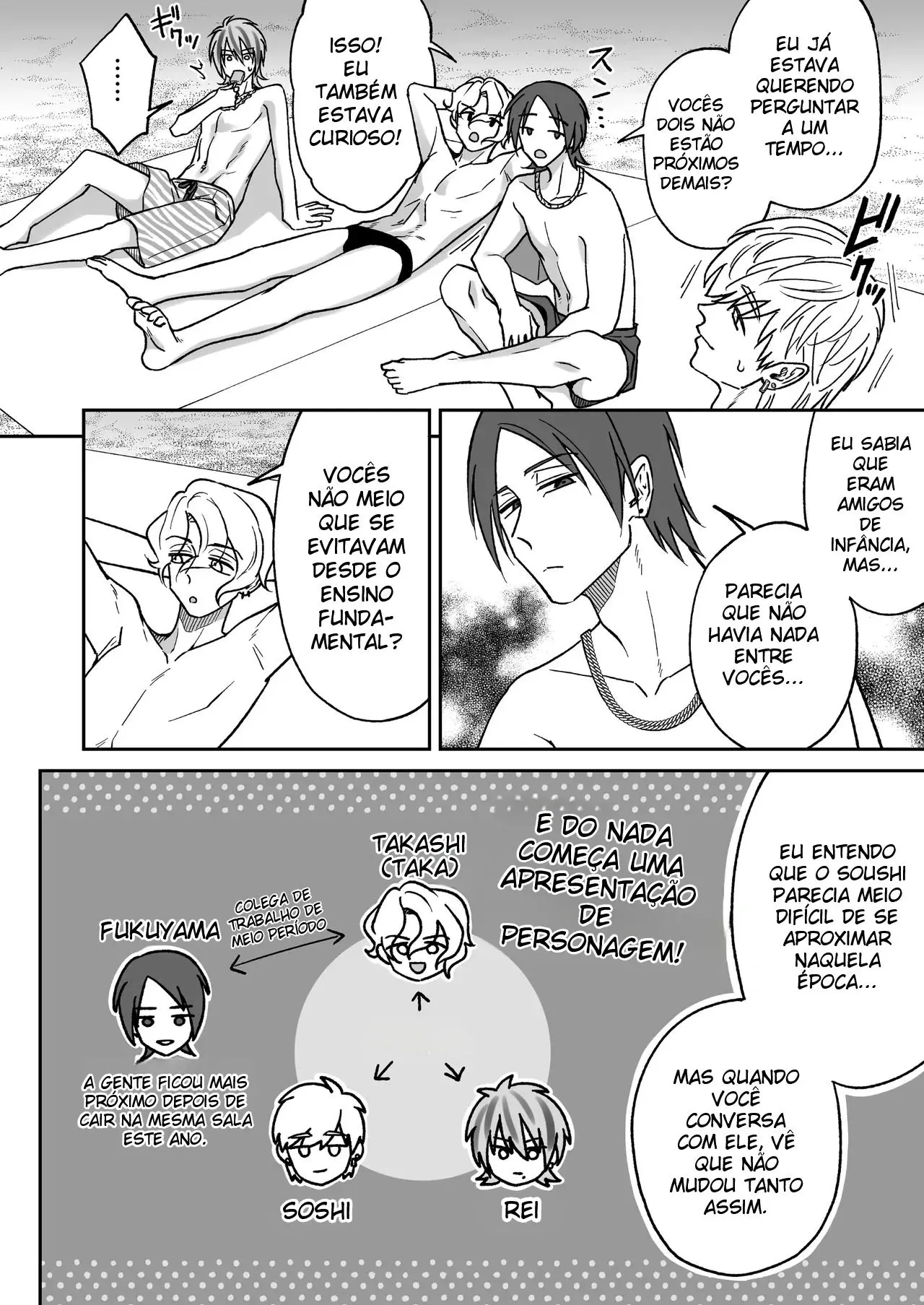 Trocando Carinhos na Praia Com Um Gyaruo no Nosso Segundo Mês de Namoro Hentai – Página 30