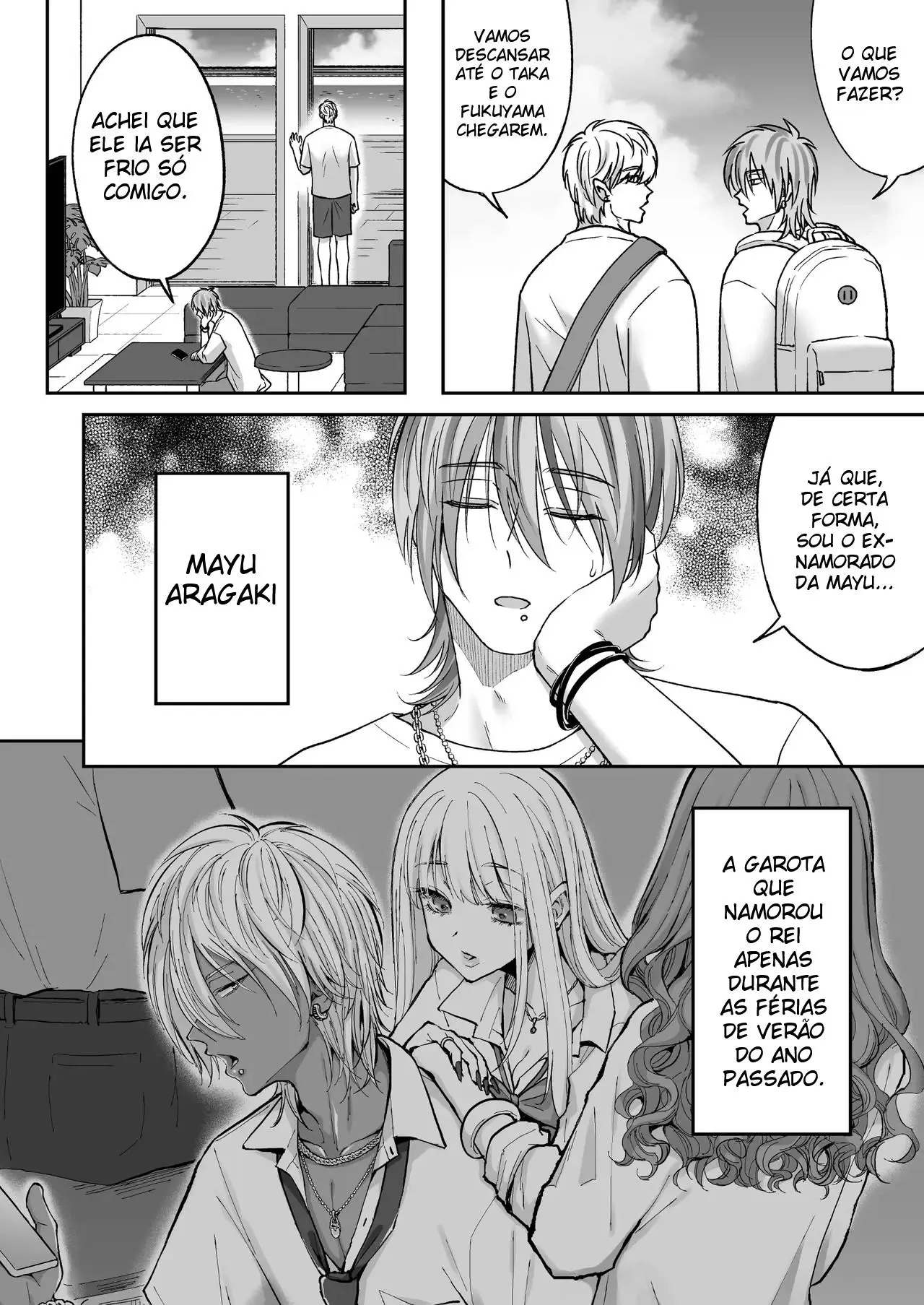 Trocando Carinhos na Praia Com Um Gyaruo no Nosso Segundo Mês de Namoro Hentai – Página 4
