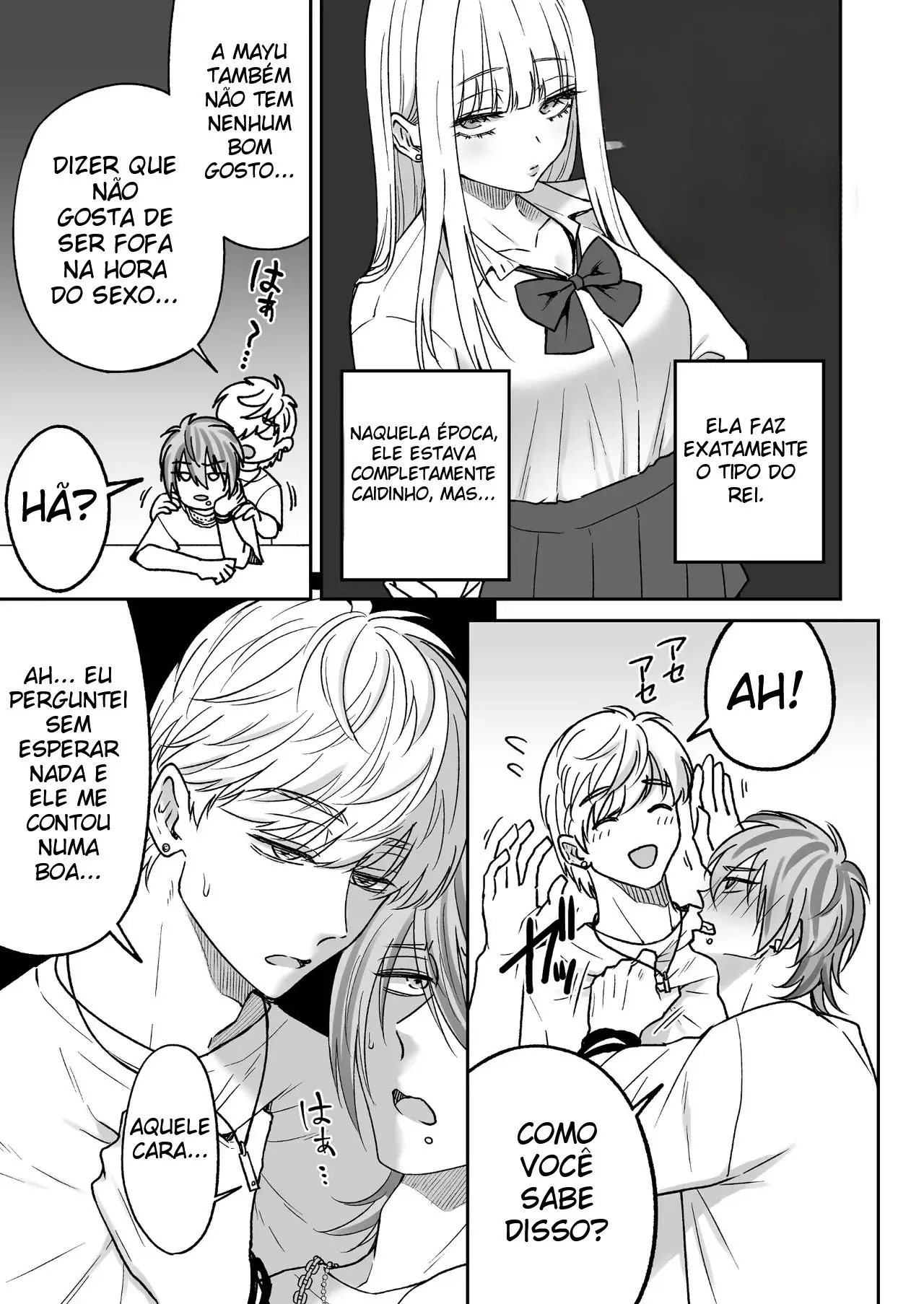 Trocando Carinhos na Praia Com Um Gyaruo no Nosso Segundo Mês de Namoro Hentai – Página 5