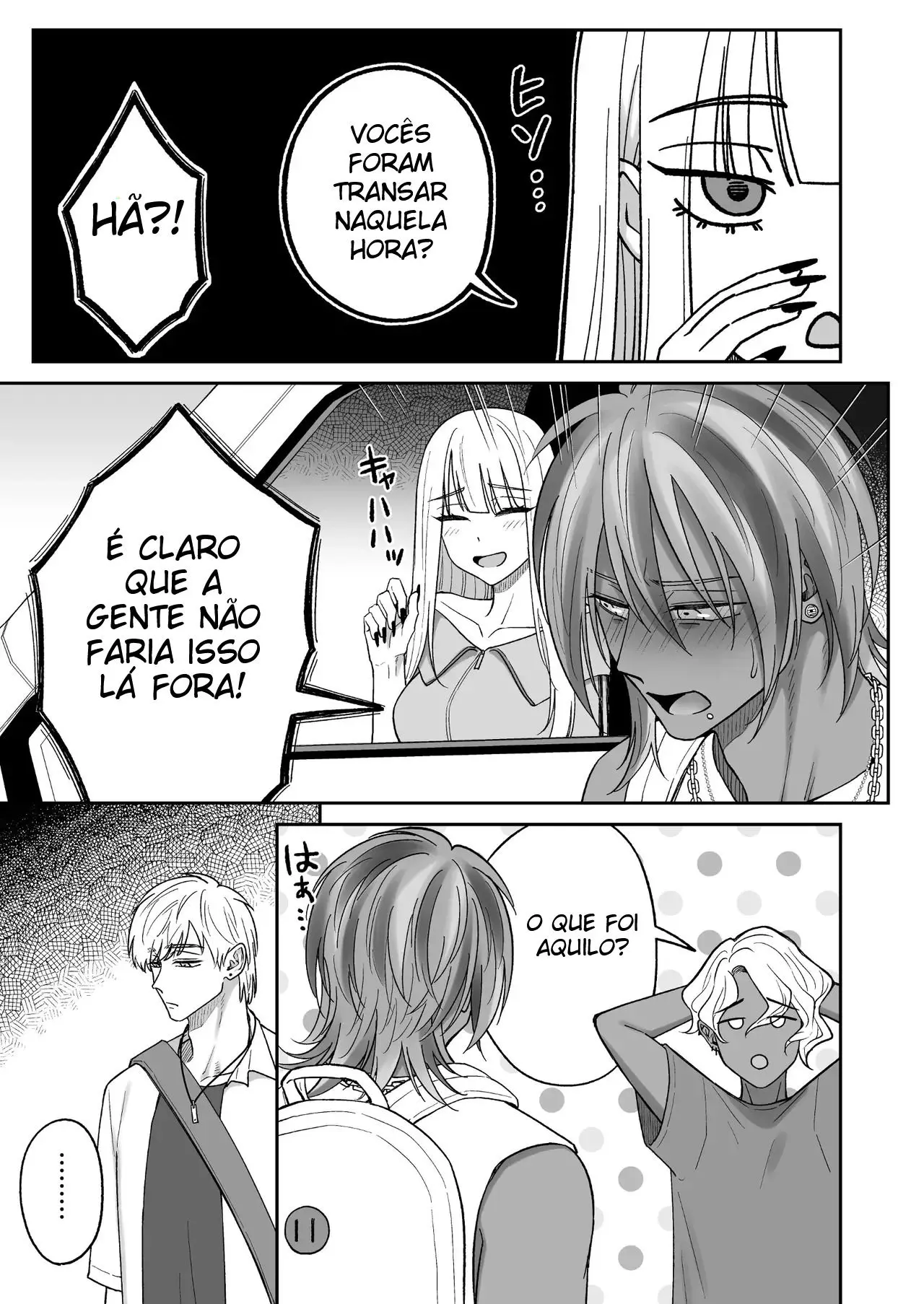 Trocando Carinhos na Praia Com Um Gyaruo no Nosso Segundo Mês de Namoro Hentai – Página 91