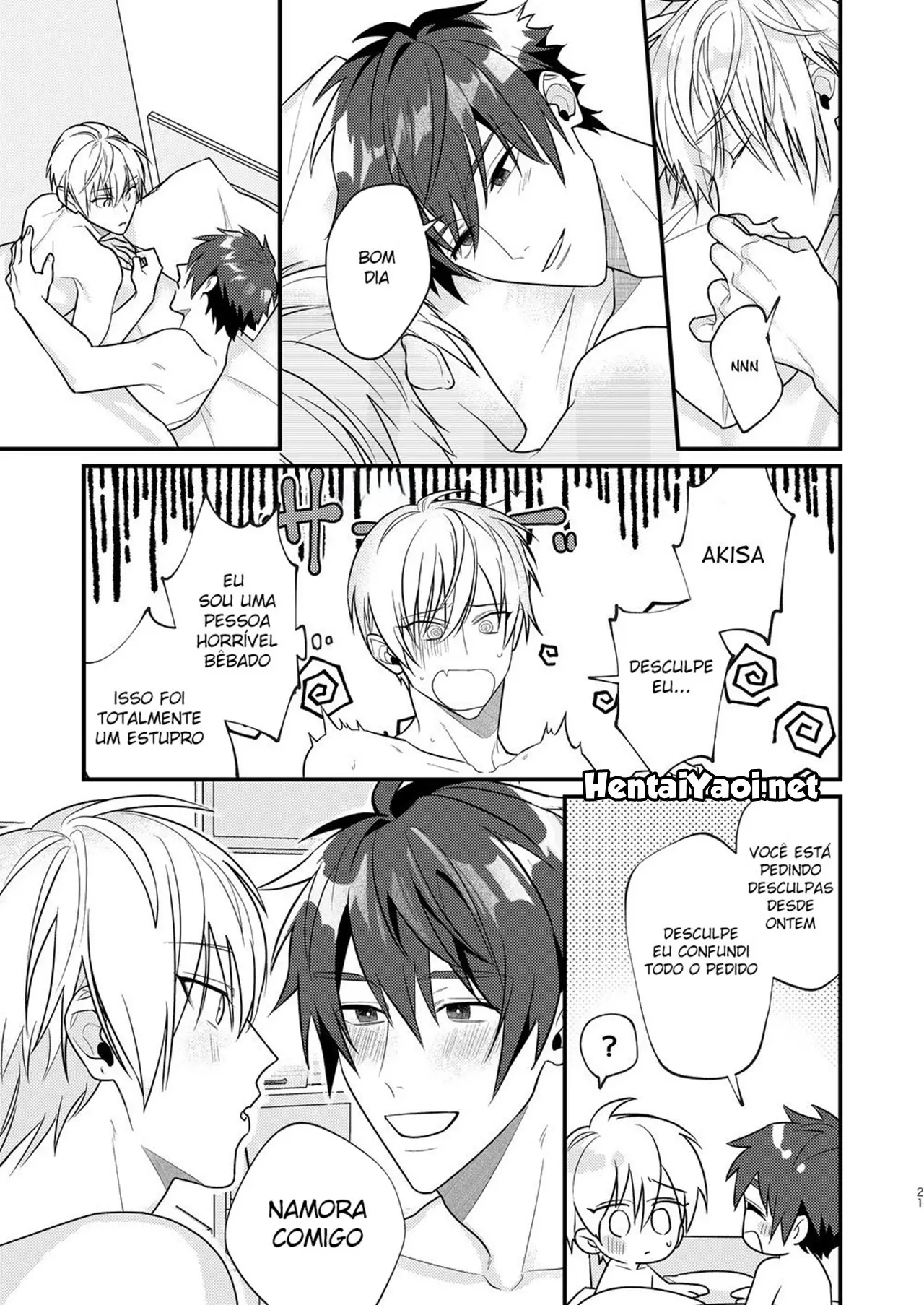 Um Beijo Antes de Comer Hentai – Página 21