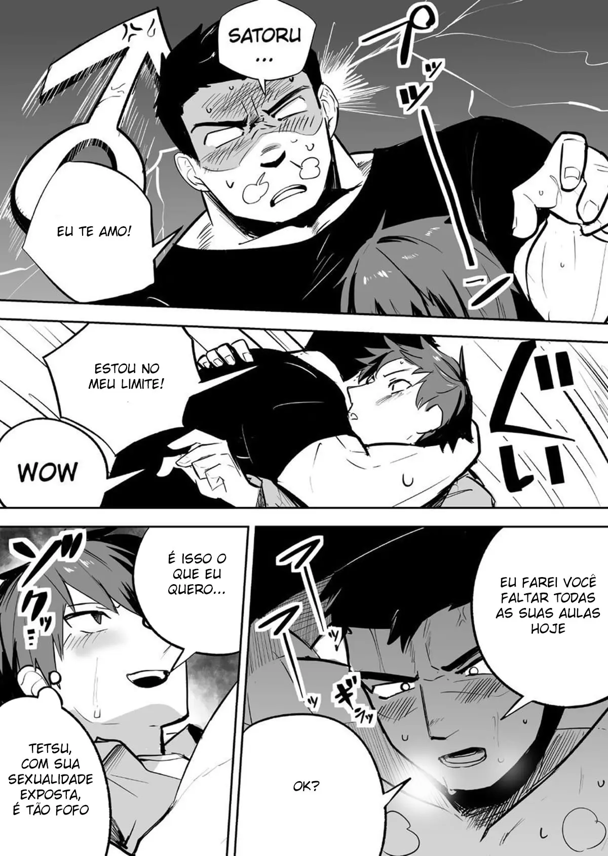 Um Cara Hétero Metido a Durão, Que na Verdade Me Ama Hentai – Página 8