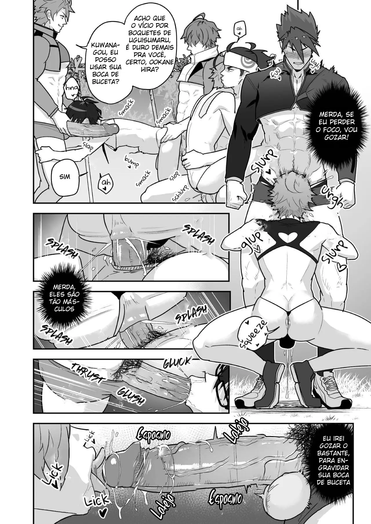 Um Certo Homem Másculo Hentai – Página 10