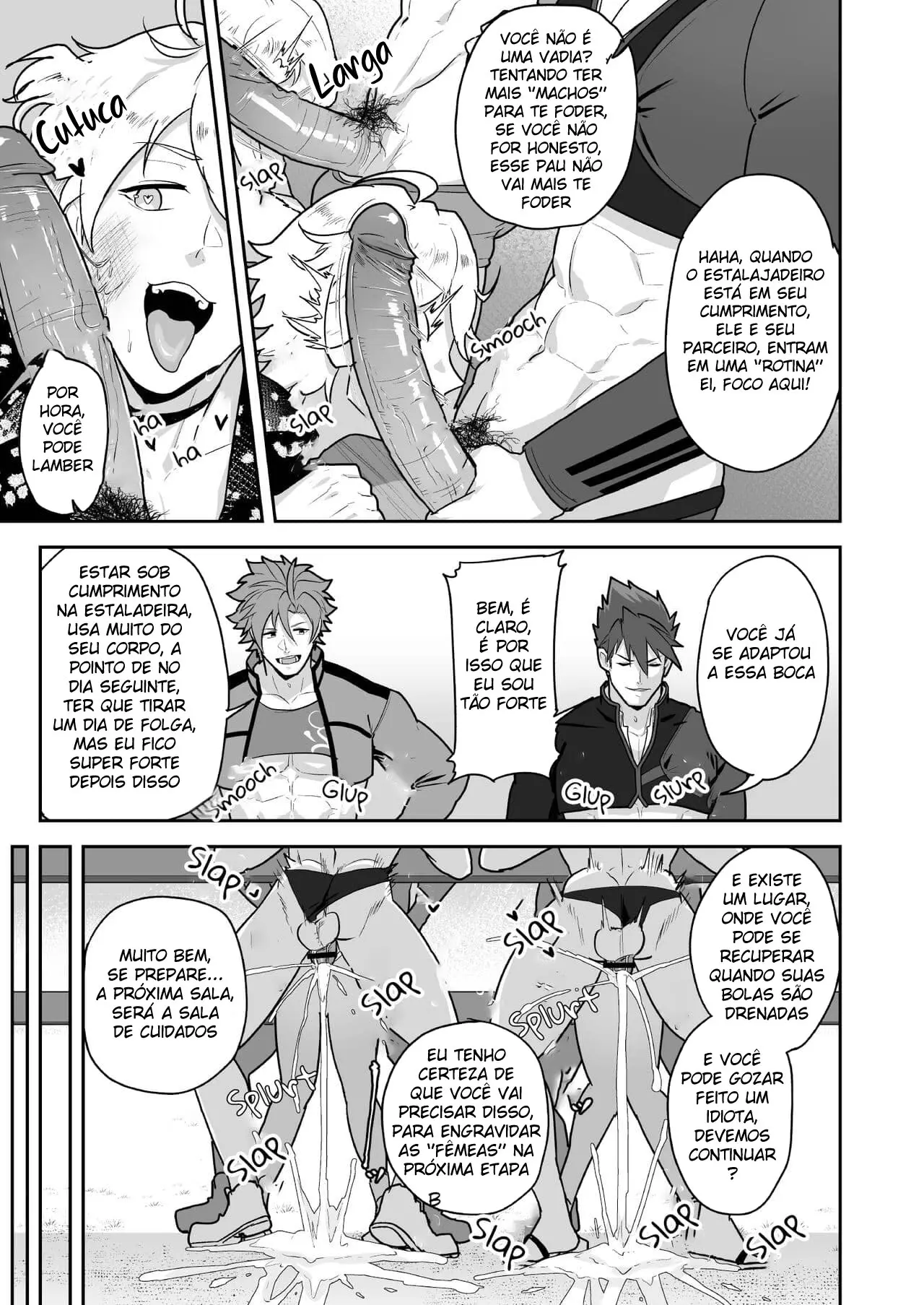 Um Certo Homem Másculo Hentai – Página 13