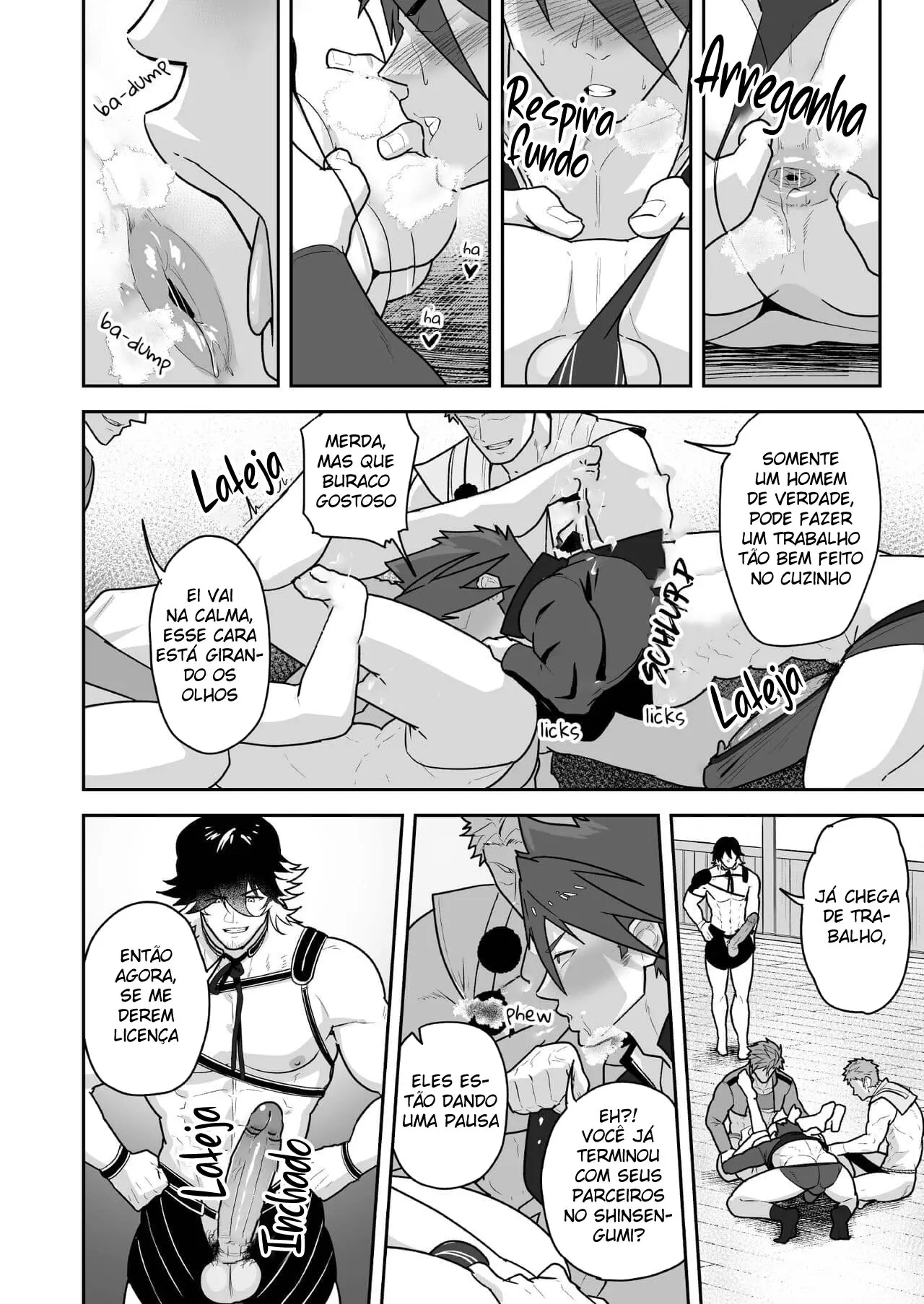 Um Certo Homem Másculo Hentai – Página 18