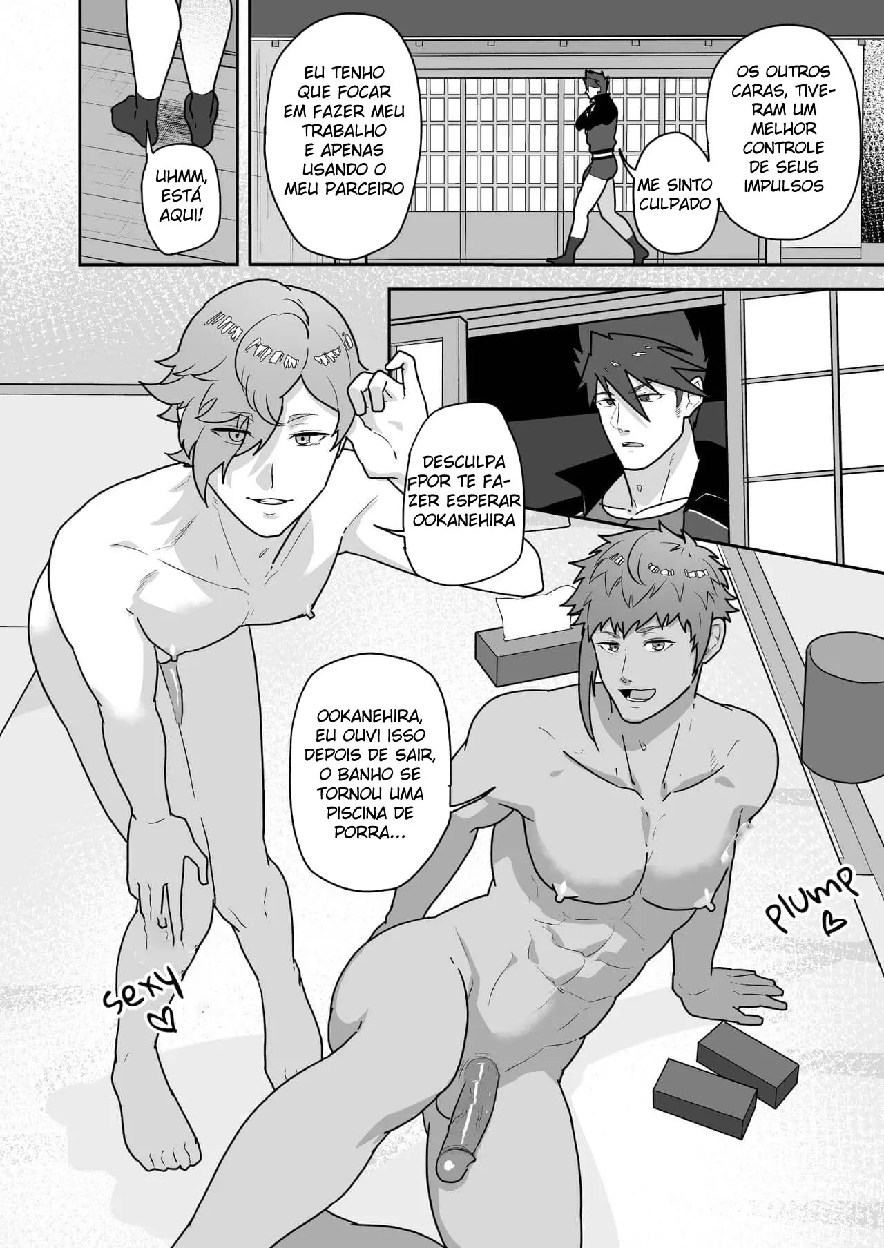 Um Certo Homem Másculo Hentai – Página 30