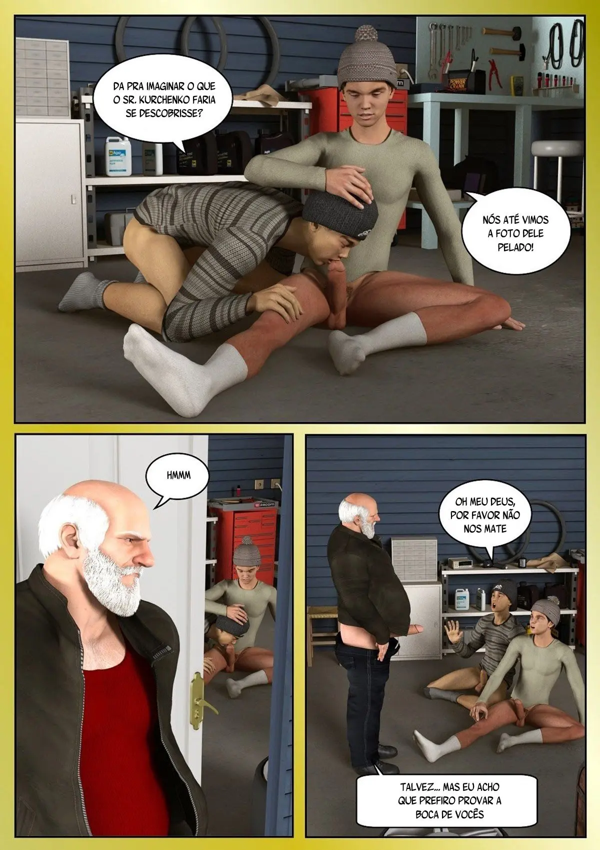 Um Natal Peludo Hentai – Página 5