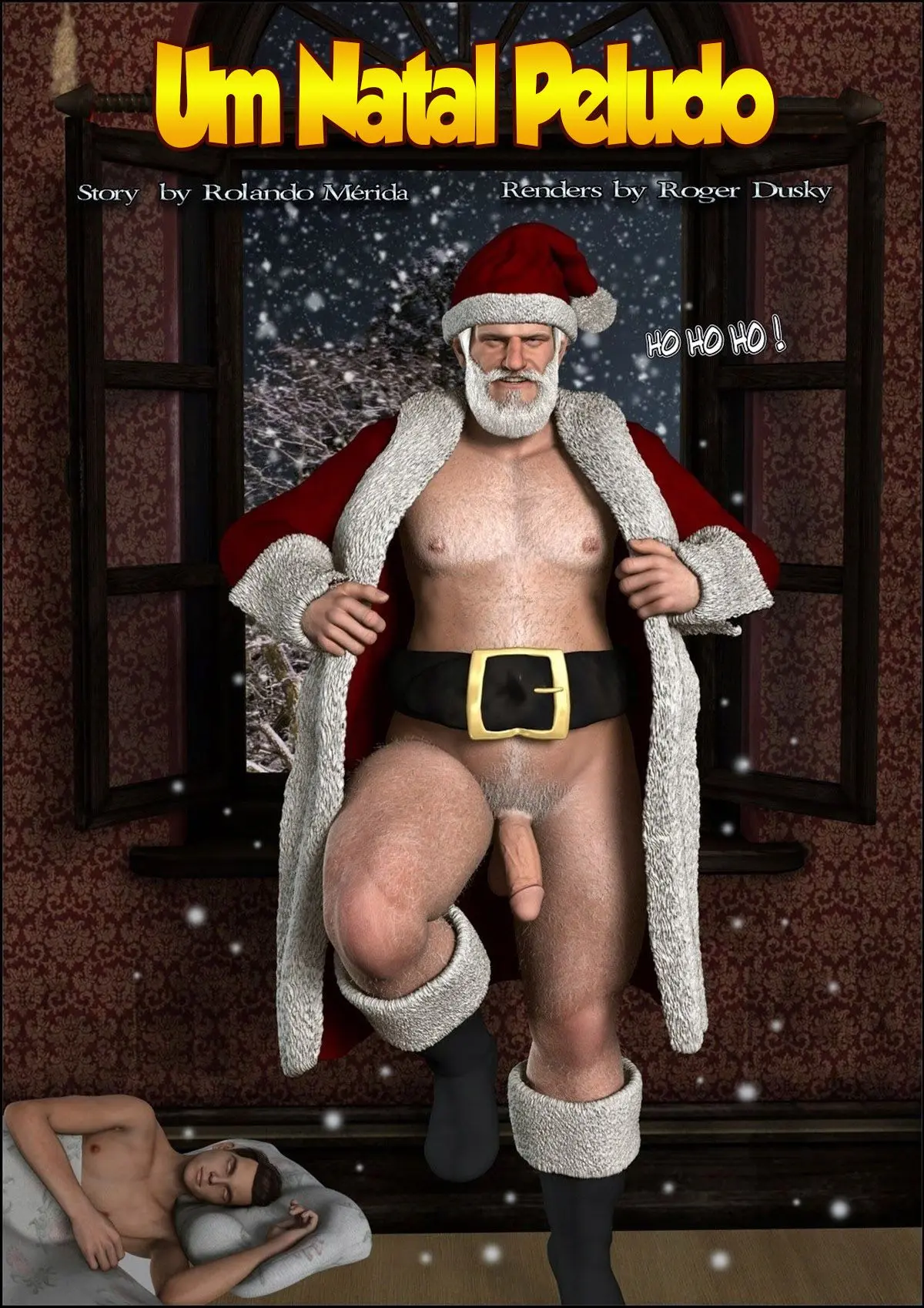 Um Natal Peludo Hentai Gay Online