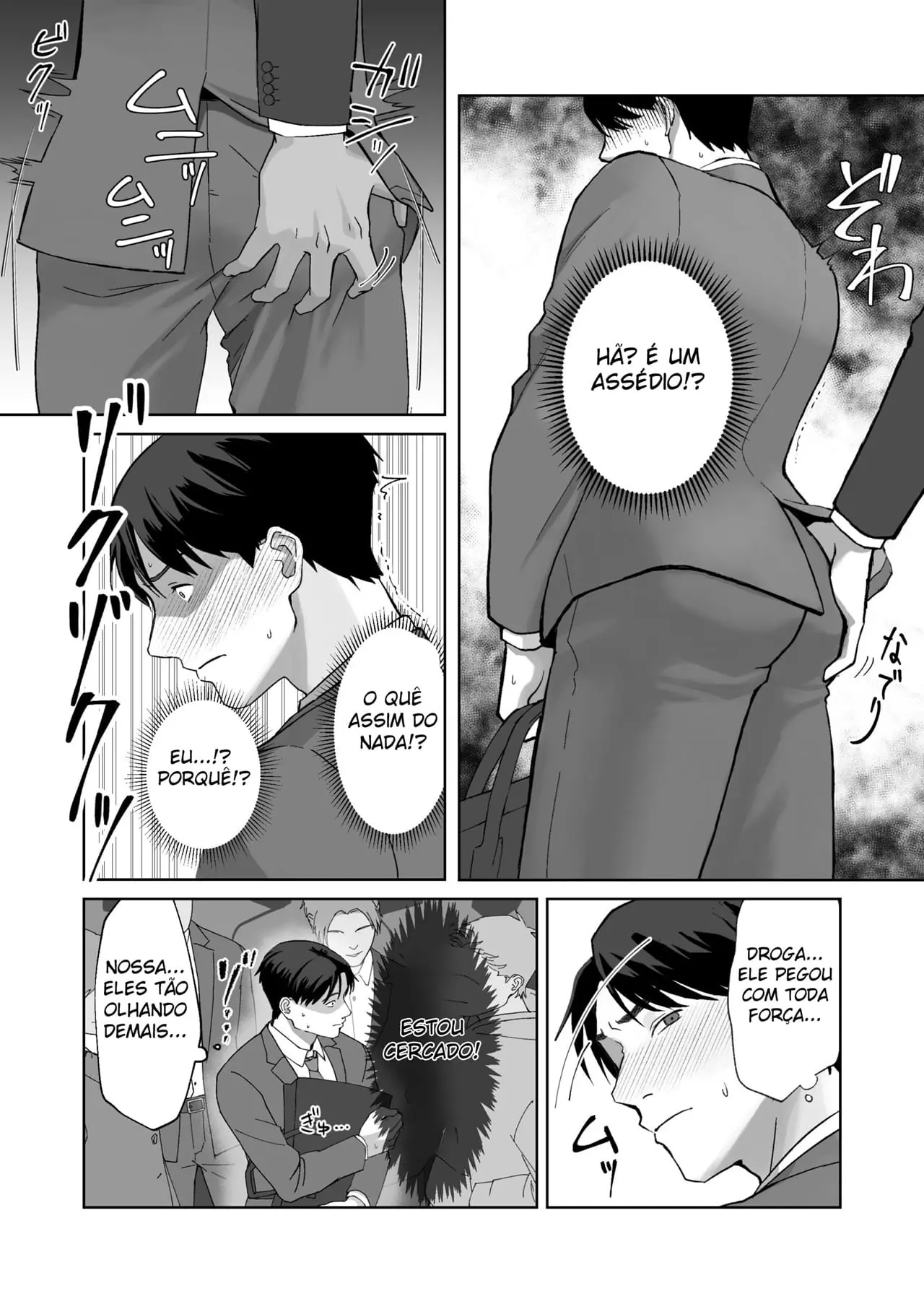 Um Trabalhador de Escritório é Vítima de Assédio Hentai – Página 3