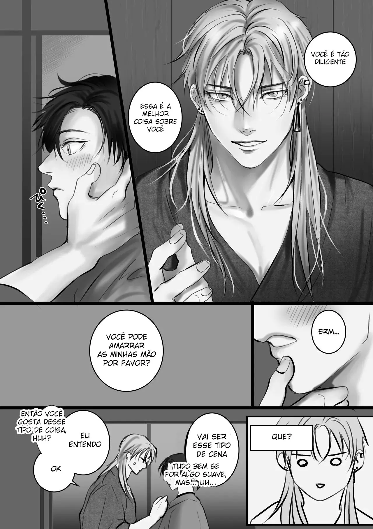 Uma Experiência de Uma Noite Hentai – Página 9