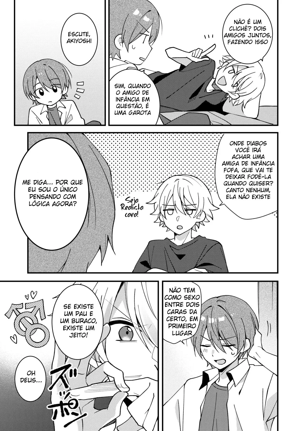 Vamos Brincar Com Akiyoshi-kun Hentai – Página 4