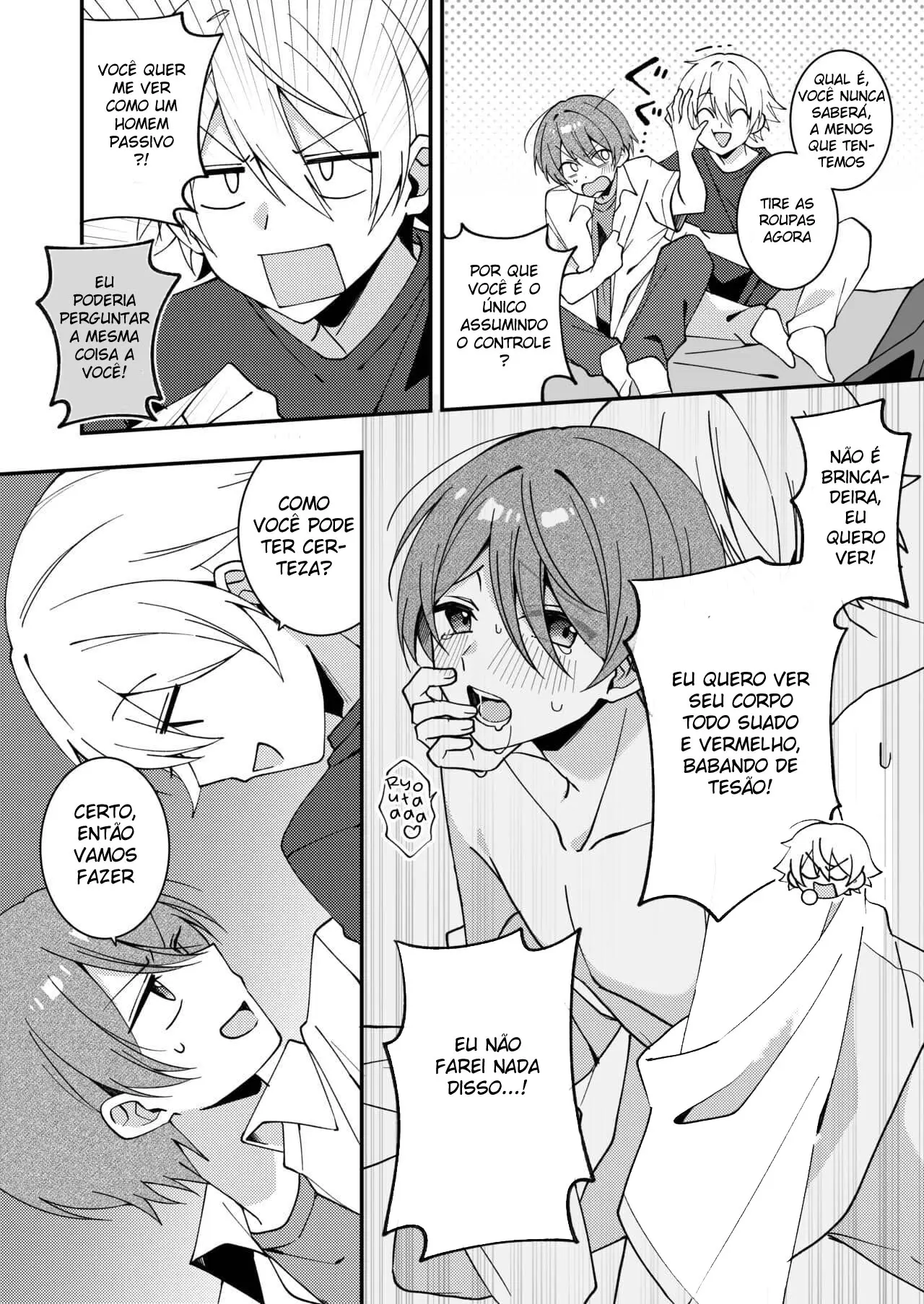 Vamos Brincar Com Akiyoshi-kun Hentai – Página 5