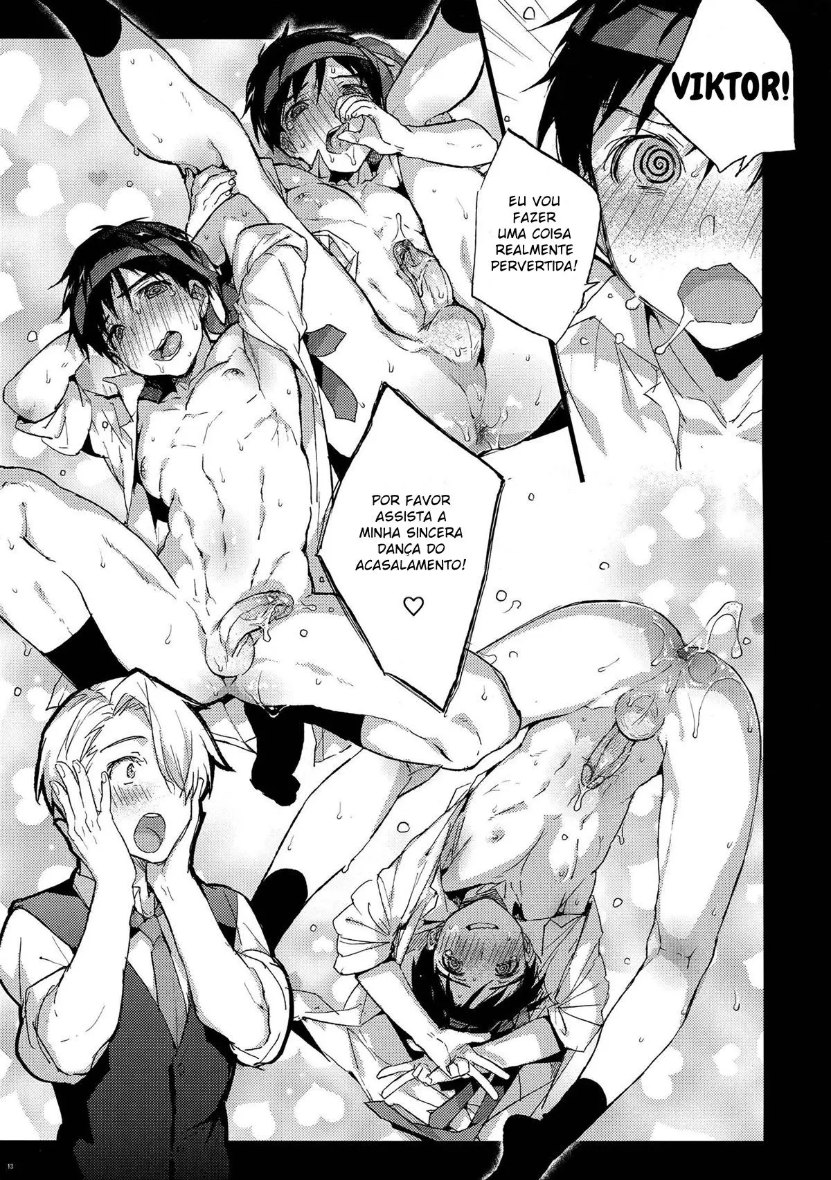 Vamos Derramar Vodka Dentro do cu do Katsuki Yuuri e xxx ele Depois Hentai – Página 12