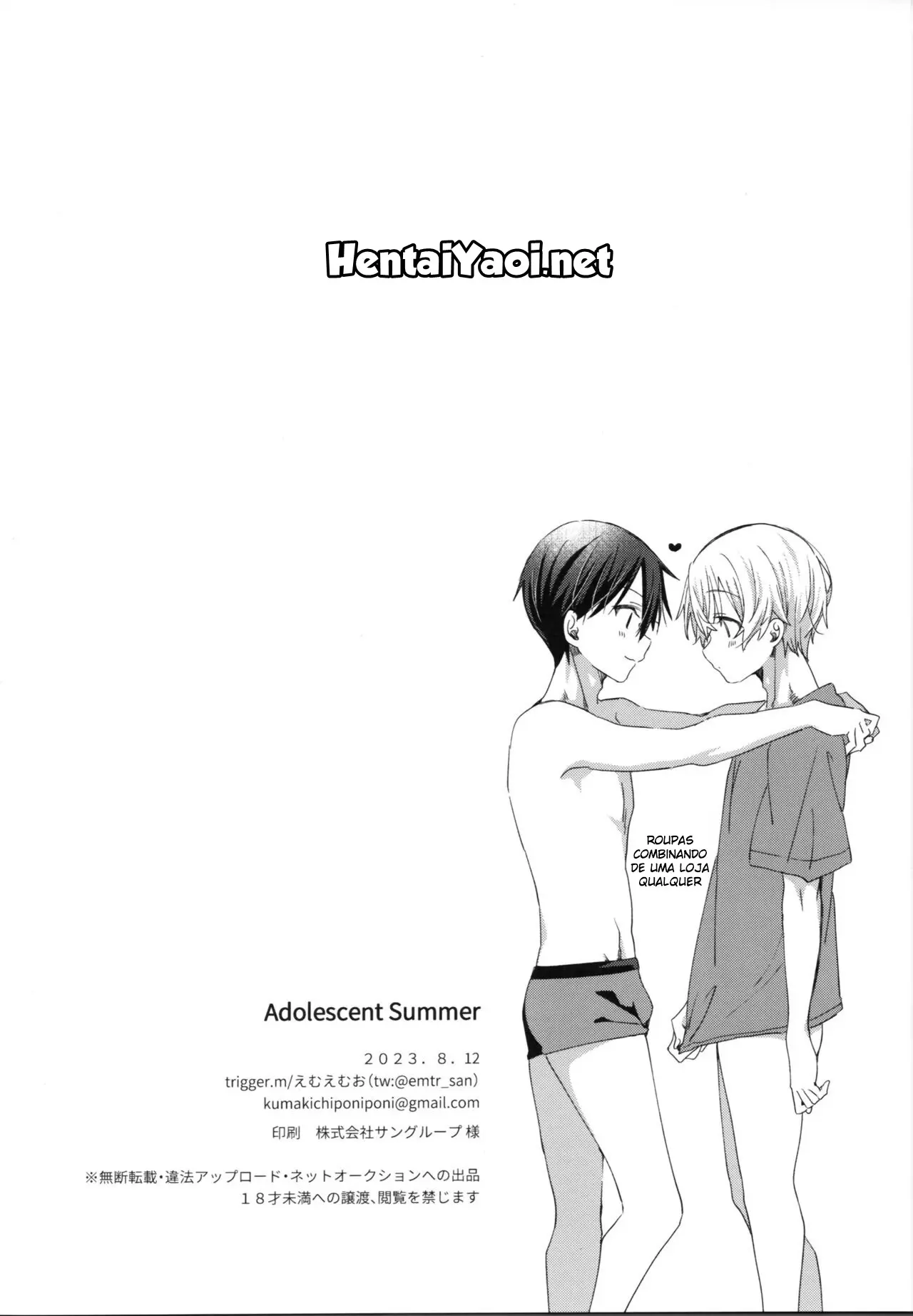 Verão Adolescente Hentai – Página 27