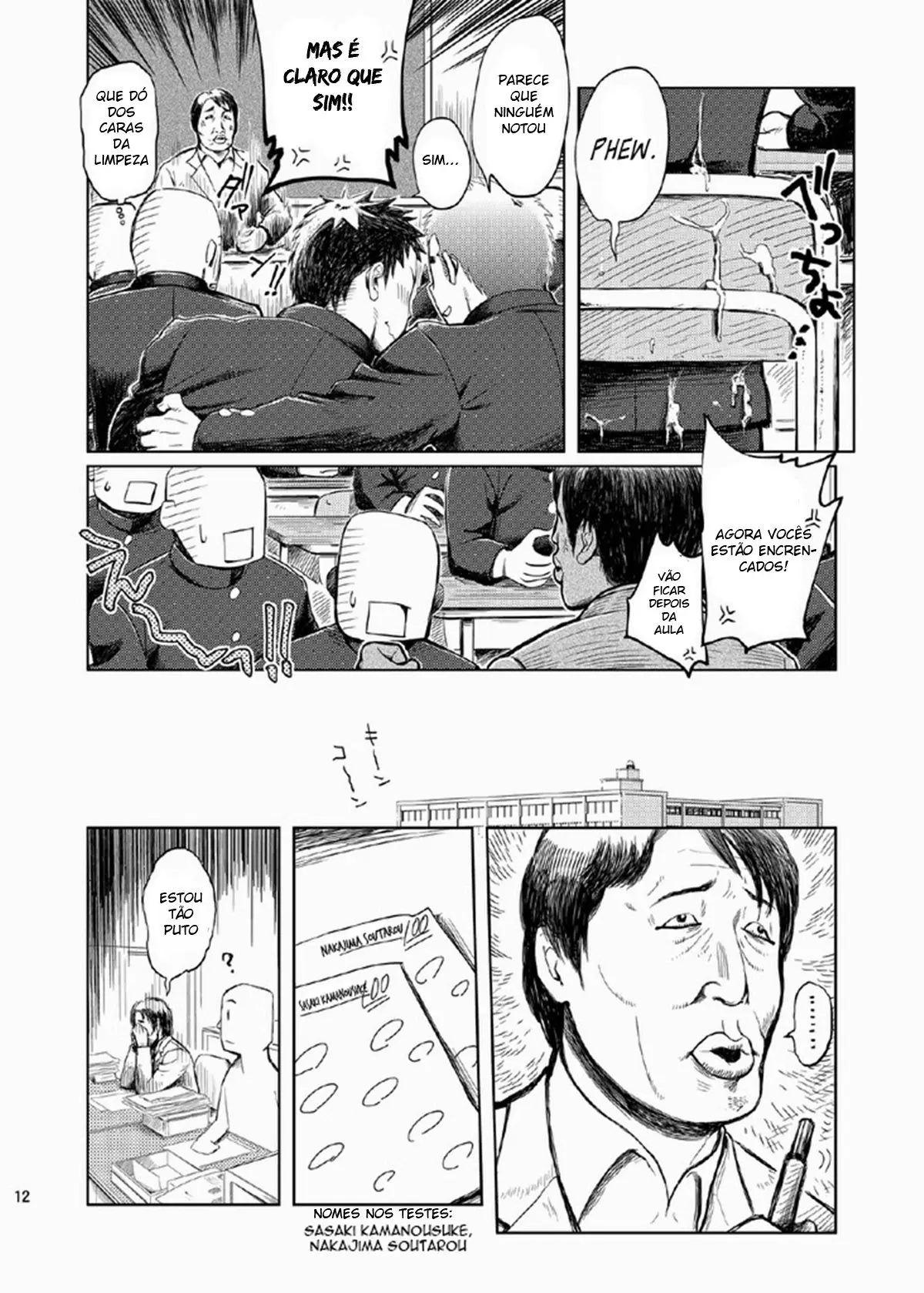 Vida Escolar – Sensação Dolorosa Hentai – Página 10