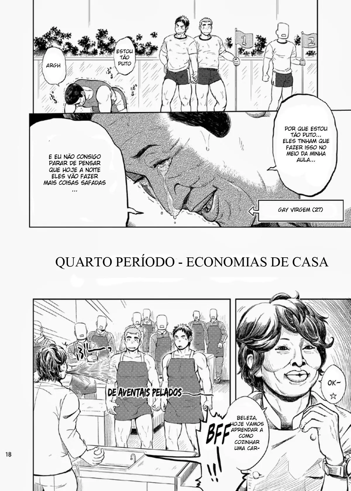Vida Escolar – Sensação Dolorosa Hentai – Página 16