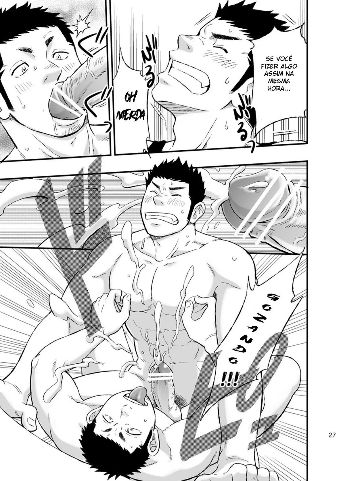 Vida Maravilhosa – A Vida de dois jovens cães alfas! Hentai – Página 25