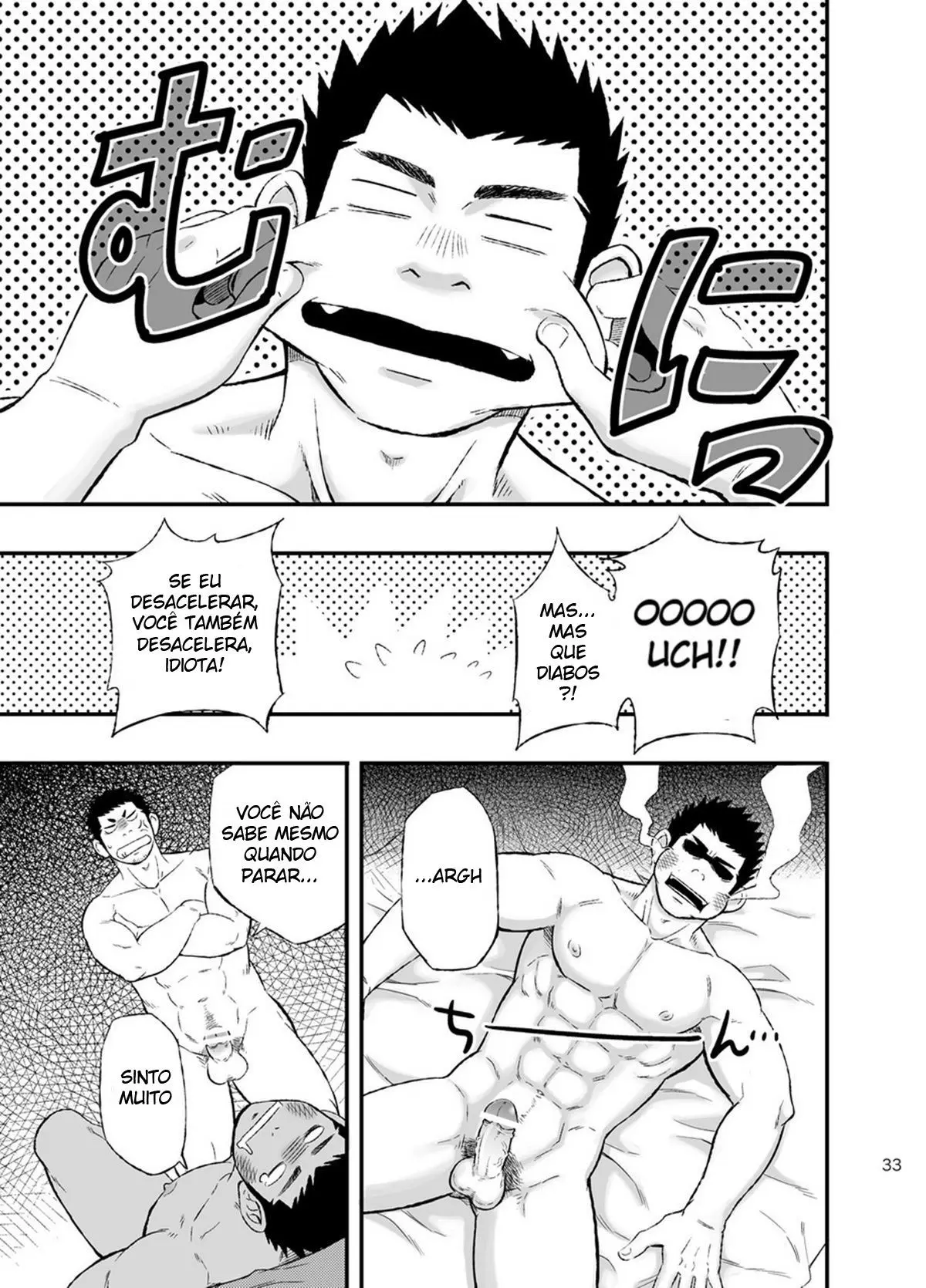 Vida Maravilhosa – A Vida de dois jovens cães alfas! Hentai – Página 31