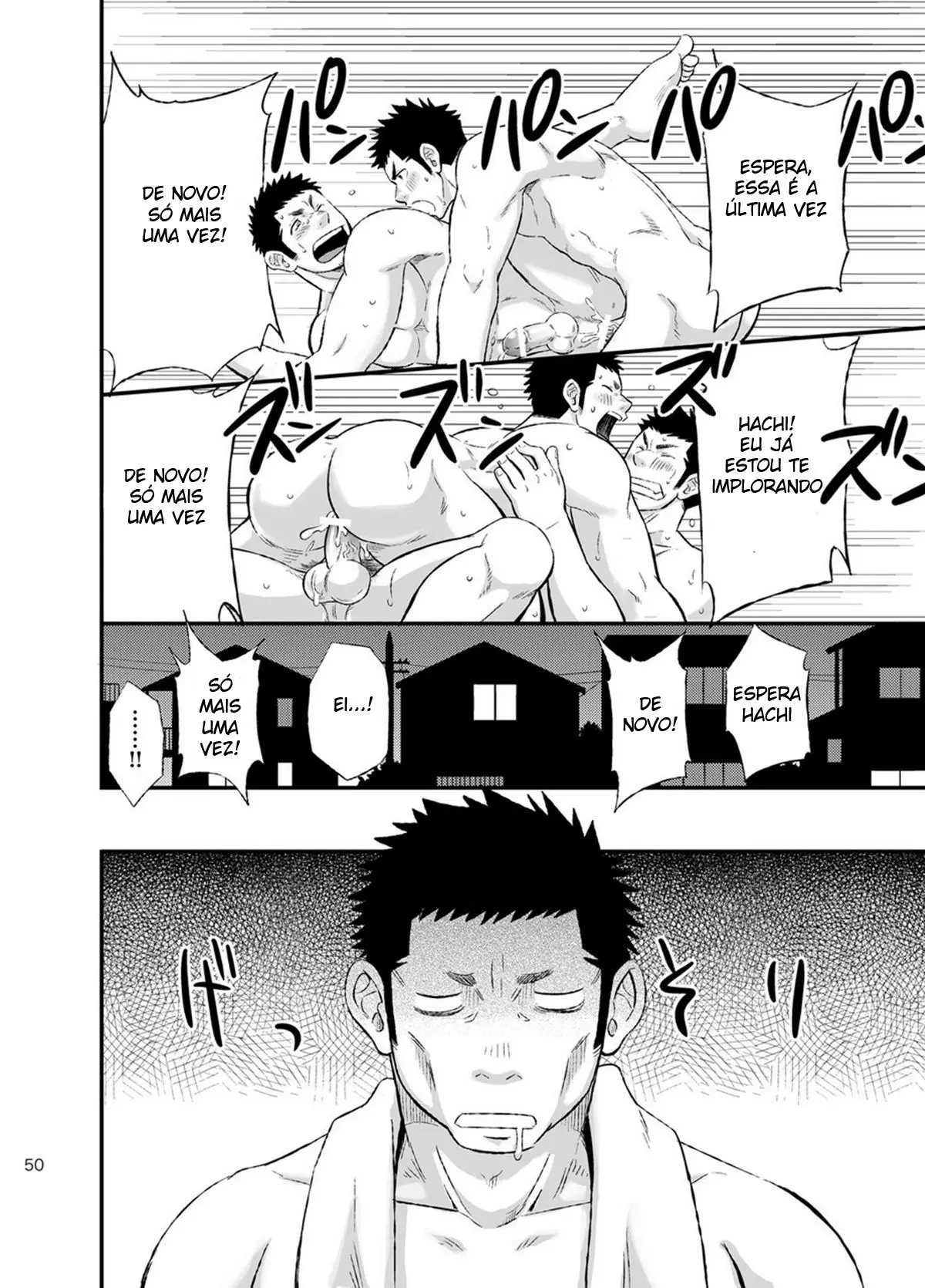 Vida Maravilhosa – A Vida de dois jovens cães alfas! Hentai – Página 48