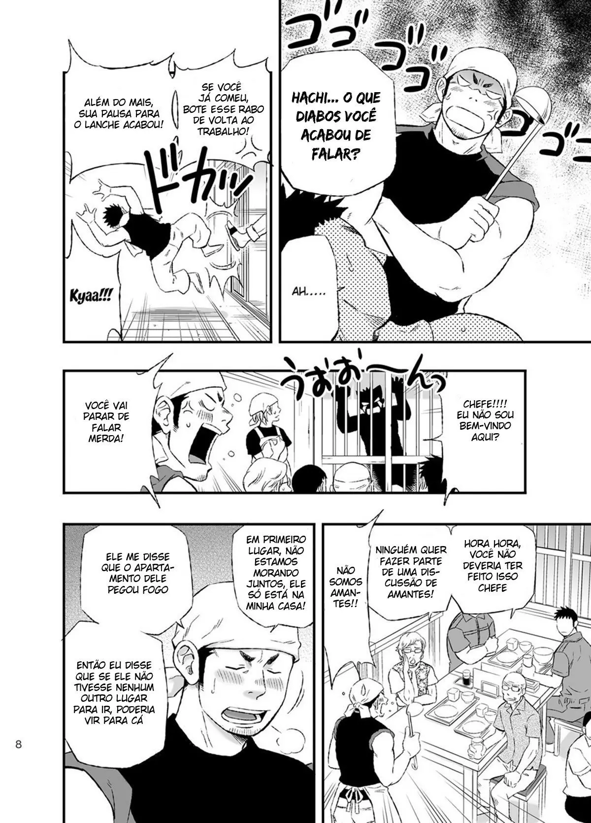 Vida Maravilhosa – A Vida de dois jovens cães alfas! Hentai – Página 6