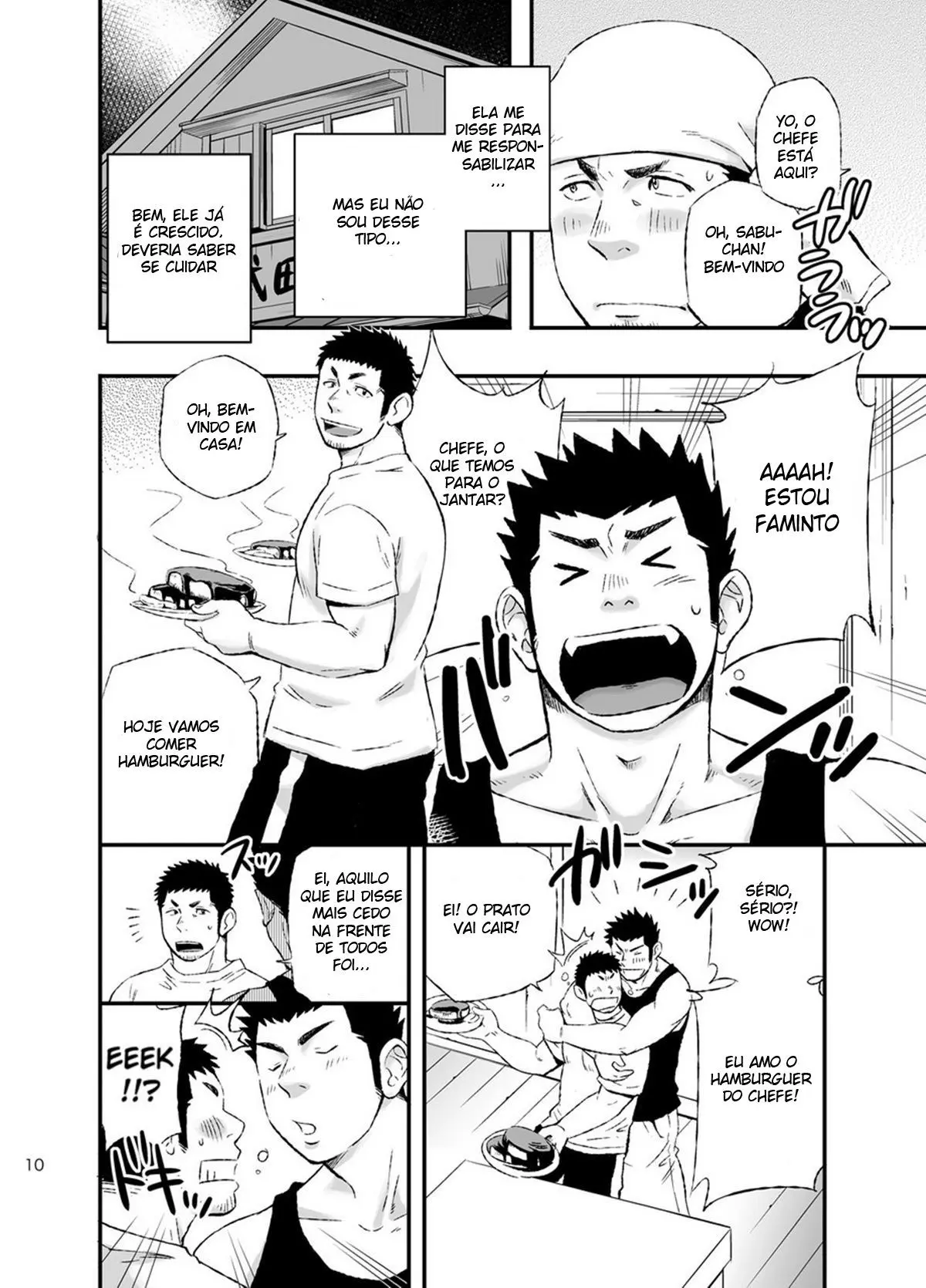 Vida Maravilhosa – A Vida de dois jovens cães alfas! Hentai – Página 8