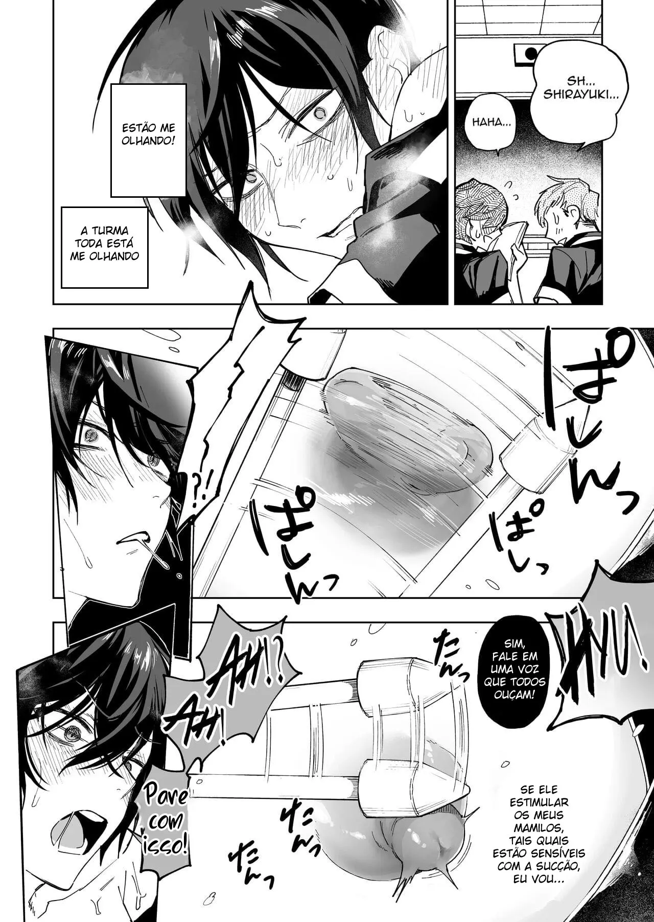 Violadores Das Regras Escolares Precisam Ter Seus Mamilos Punidos Hentai – Página 12