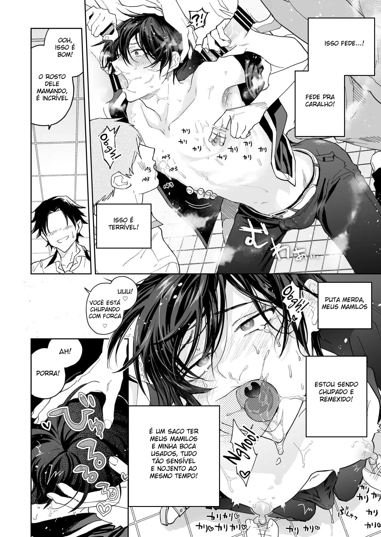 Violadores Das Regras Escolares Precisam Ter Seus Mamilos Punidos Hentai – Página 24