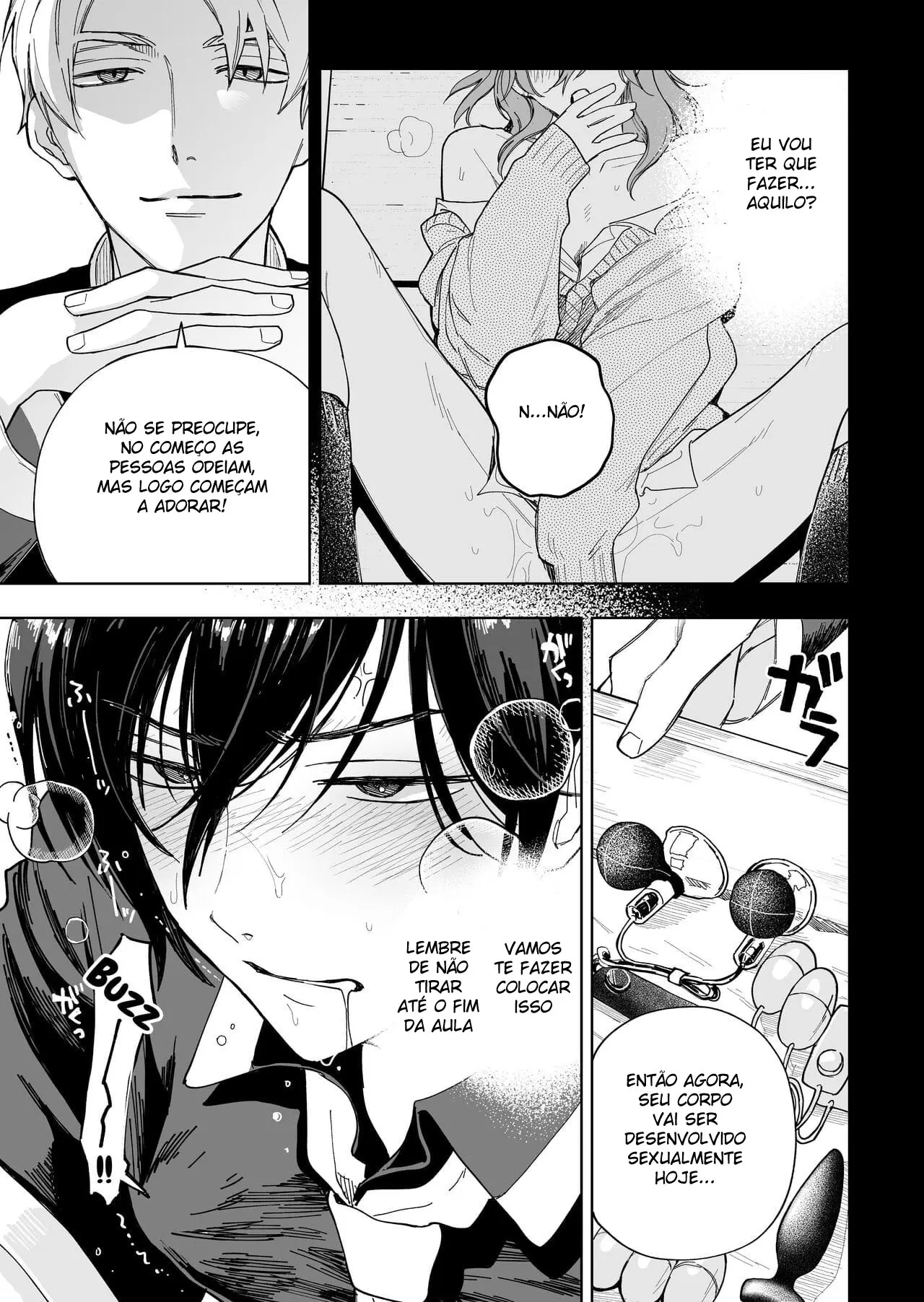 Violadores Das Regras Escolares Precisam Ter Seus Mamilos Punidos Hentai – Página 9