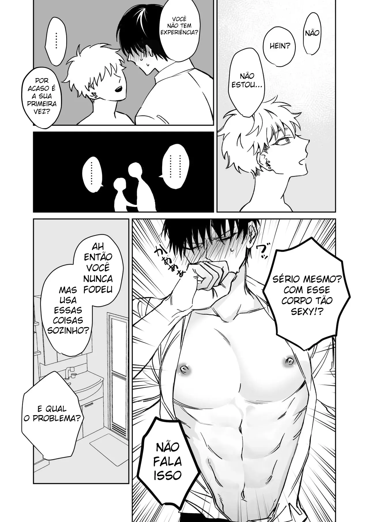 Você é fofo, moço. Hentai – Página 10