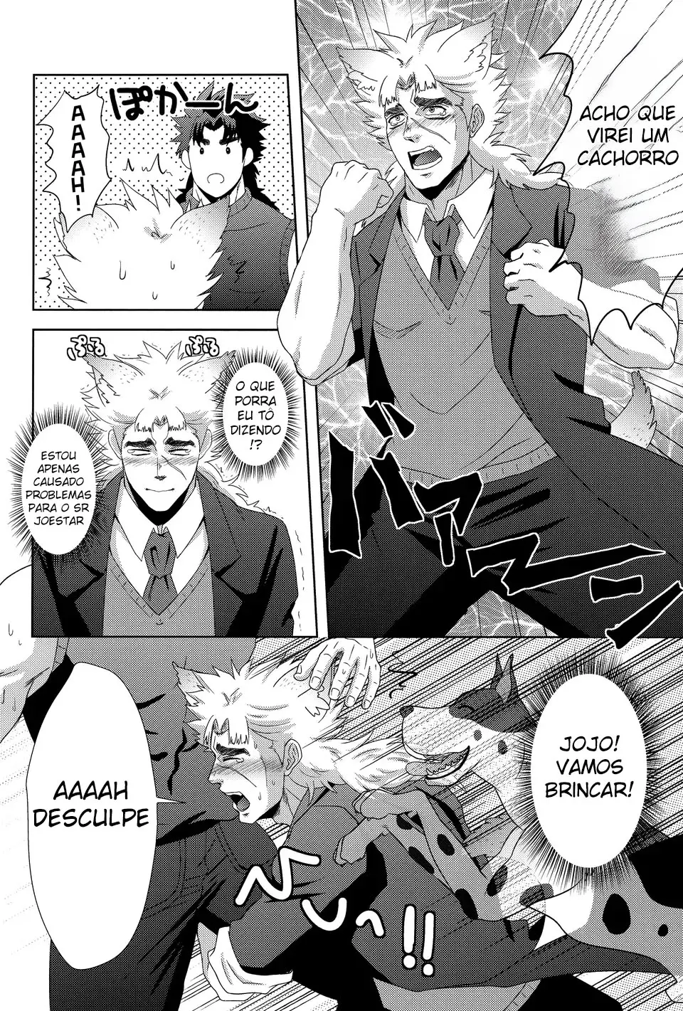 Vou Ser o Cachorro do Sr. Joestar Hentai – Página 11