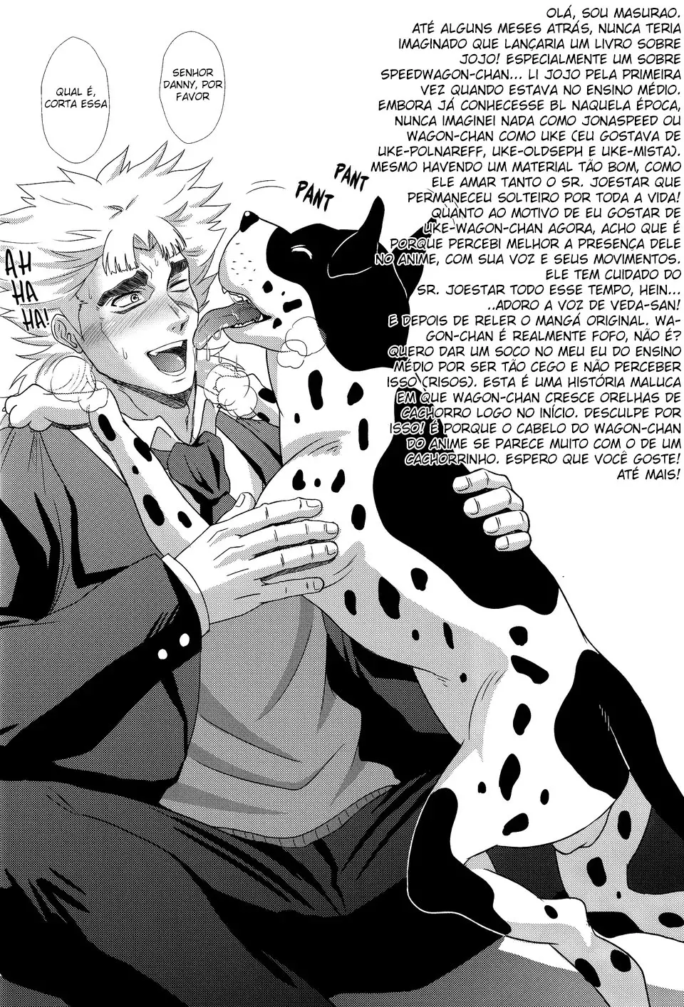 Vou Ser o Cachorro do Sr. Joestar Hentai – Página 3