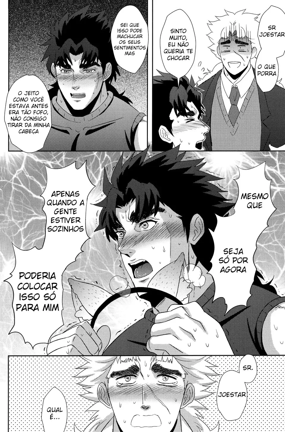 Vou Ser o Cachorro do Sr. Joestar Hentai – Página 37