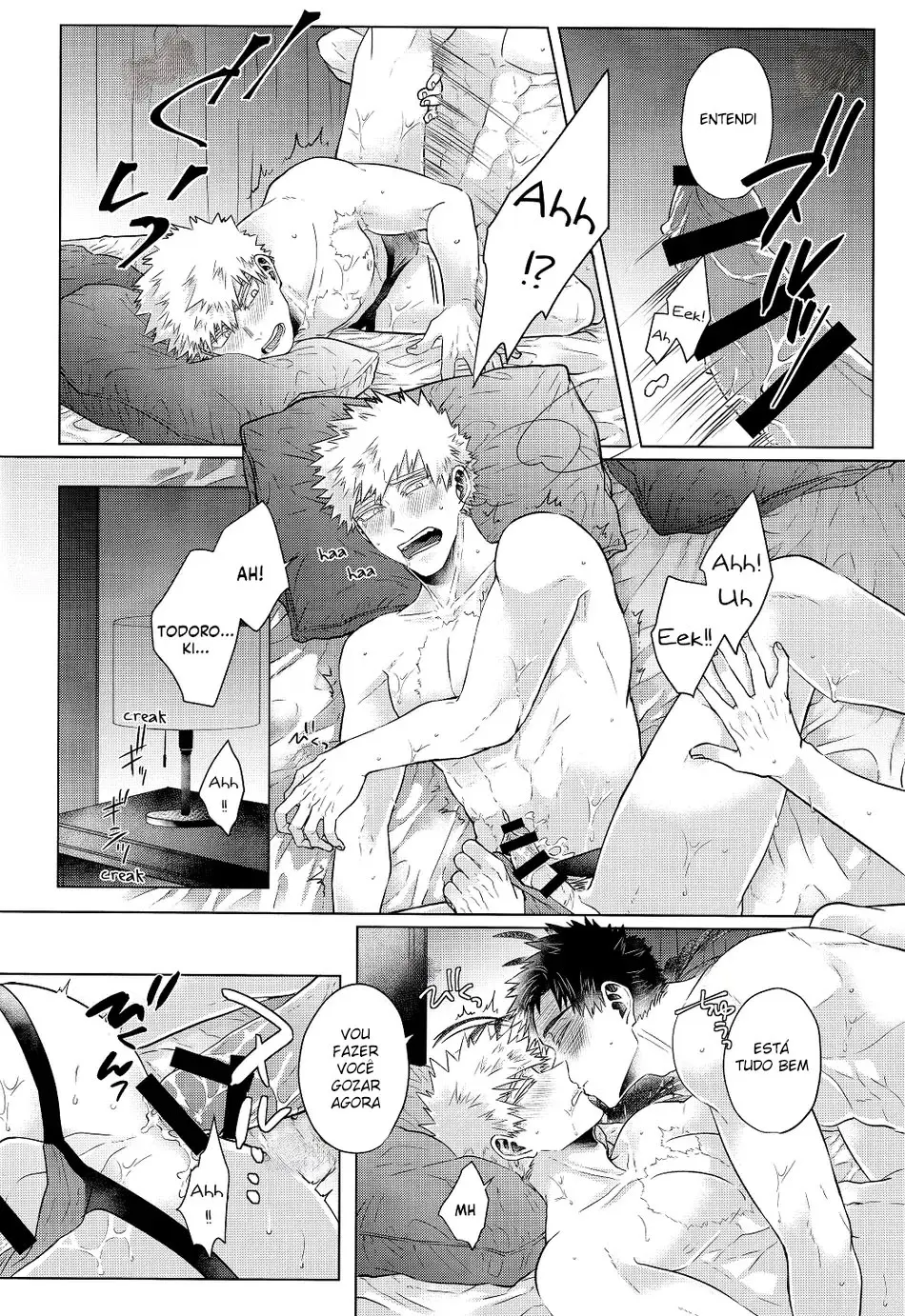 Vou Te Segurar Até de Manhã Hentai – Página 19