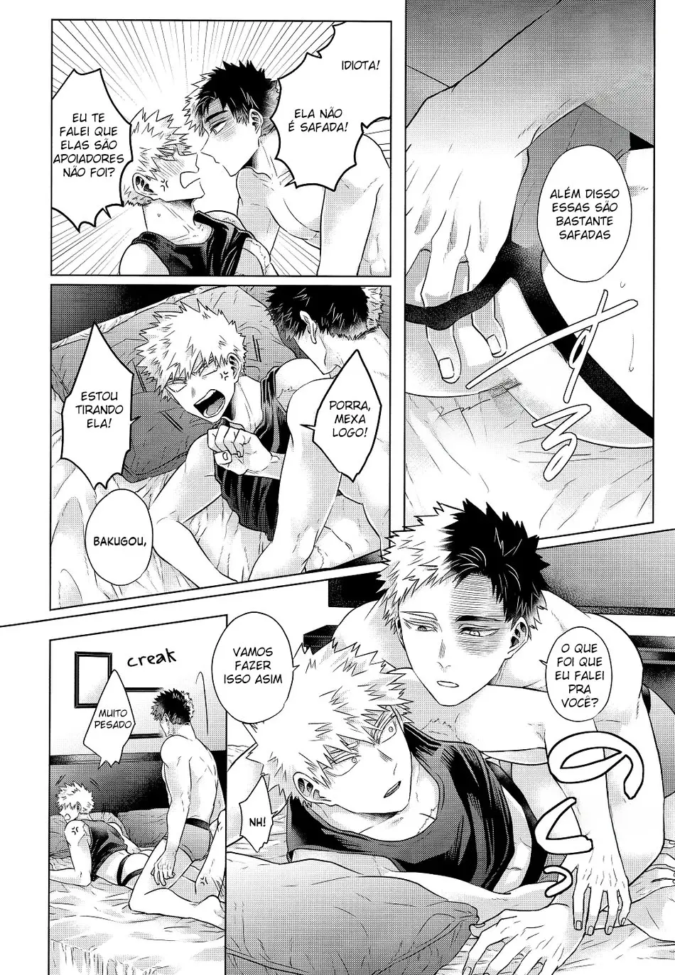 Vou Te Segurar Até de Manhã Hentai – Página 9