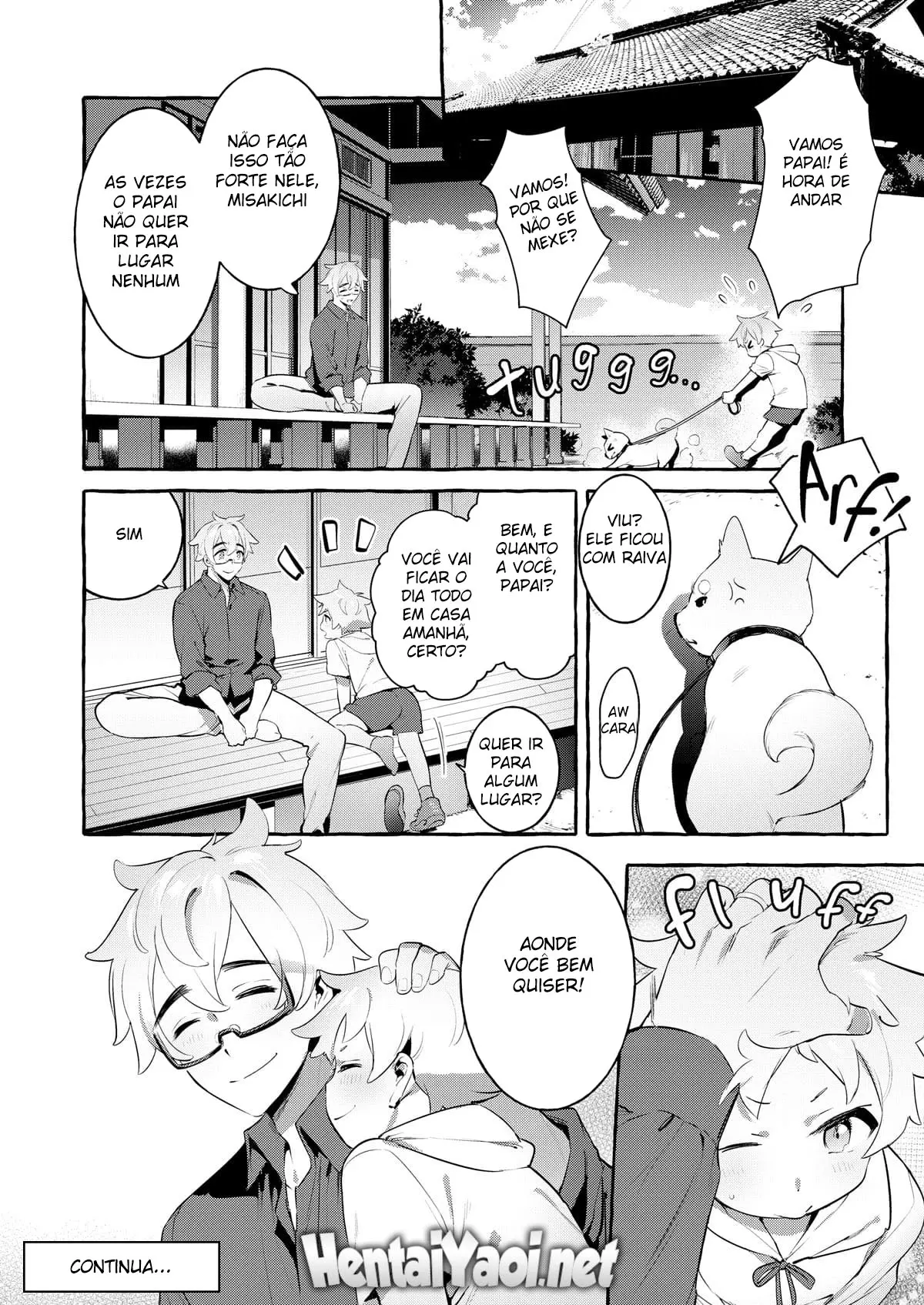 Wanwan Otou-san 3 Hentai – Página 40