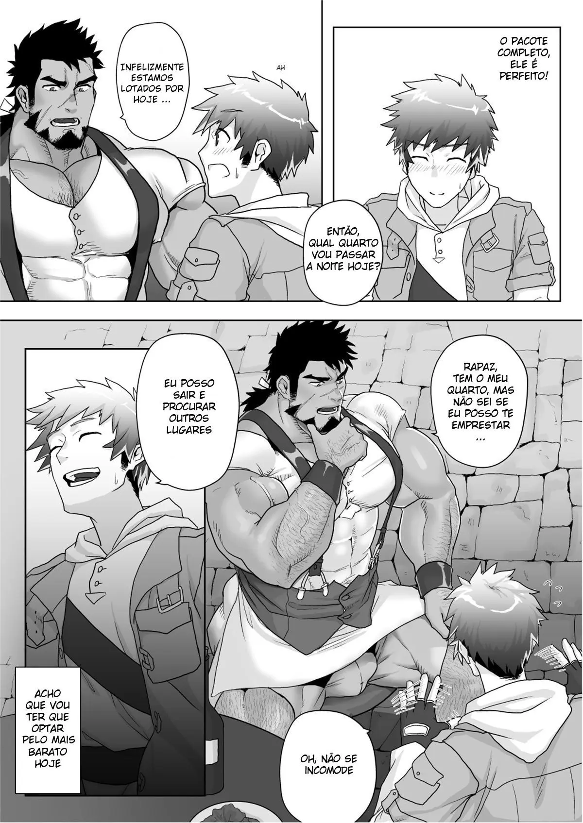 Yadoya no Tenshu wa Sei Yoku Bakudan Hentai – Página 4