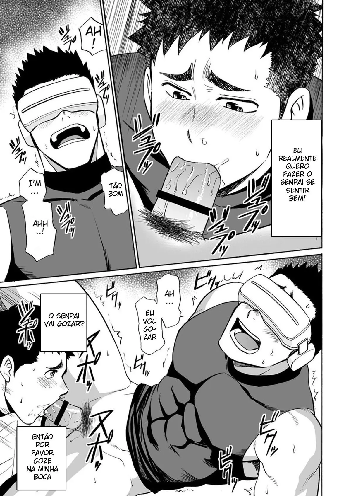 Yakyuubu no Senpai ni VR de Giji SEX Sasete Mita Hentai – Página 14