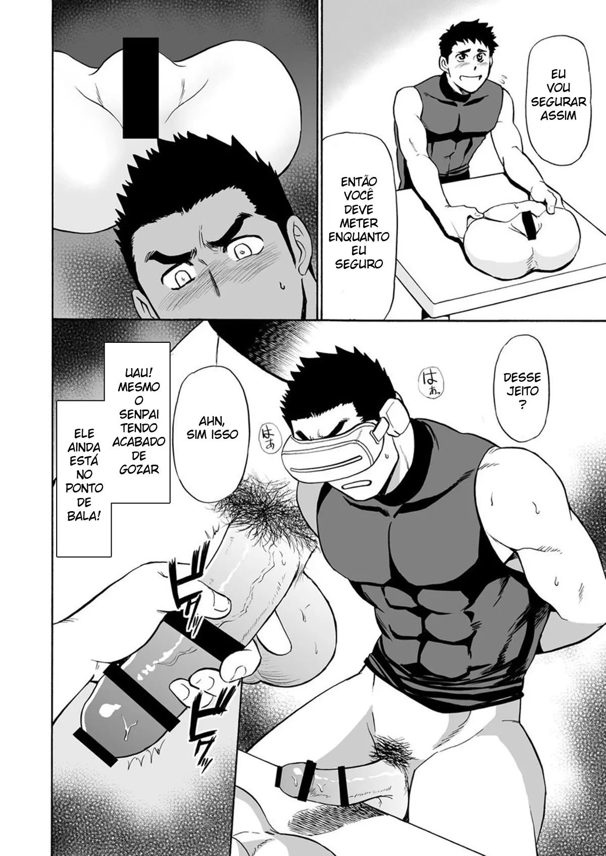 Yakyuubu no Senpai ni VR de Giji SEX Sasete Mita Hentai – Página 17