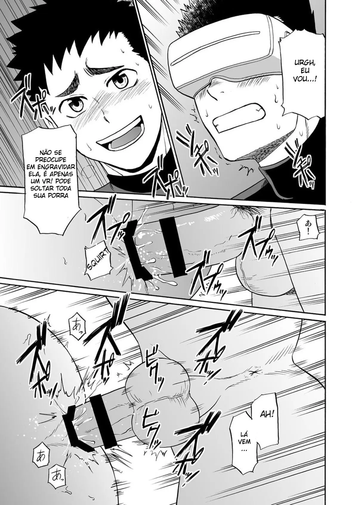 Yakyuubu no Senpai ni VR de Giji SEX Sasete Mita Hentai – Página 24