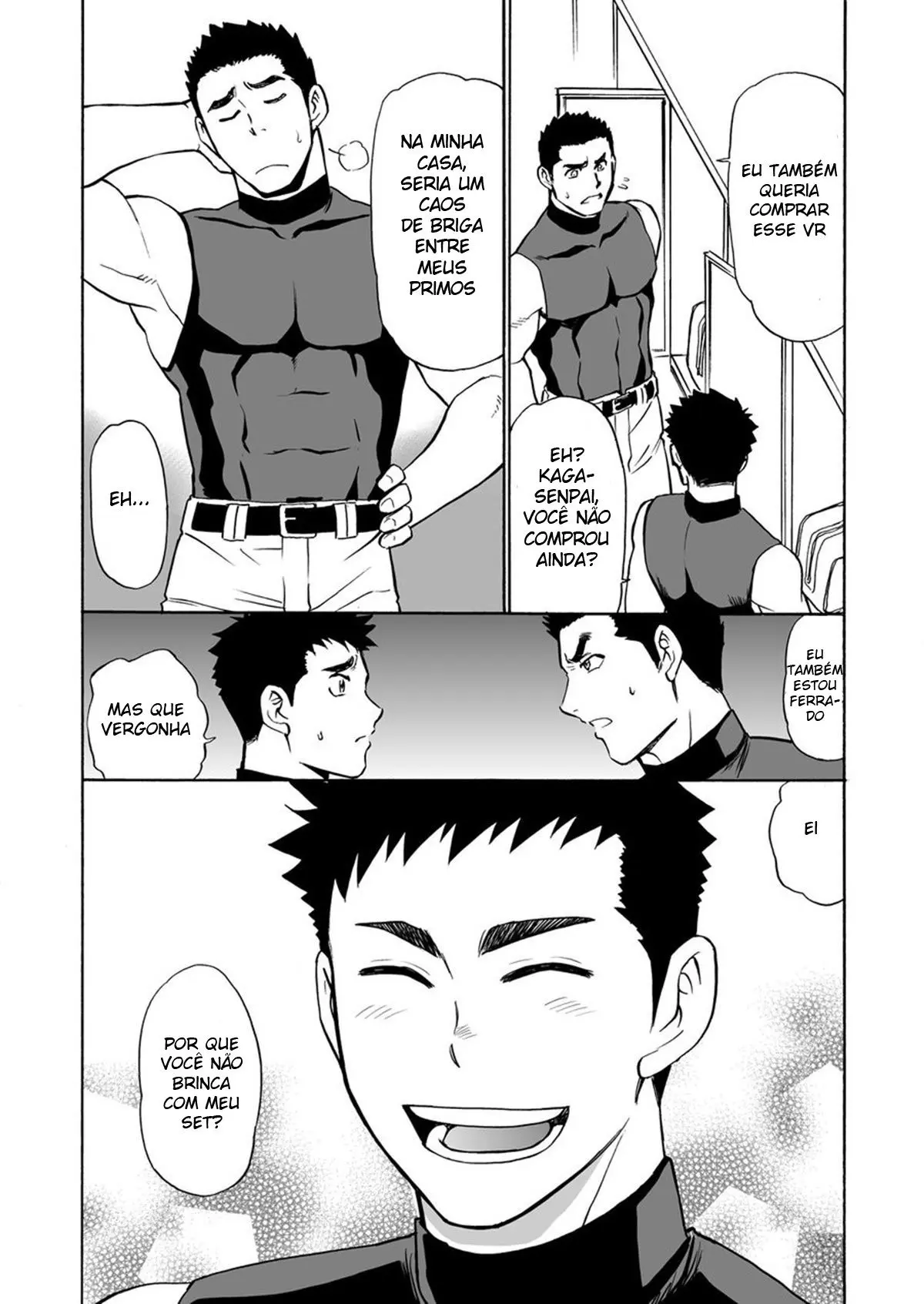 Yakyuubu no Senpai ni VR de Giji SEX Sasete Mita Hentai – Página 3