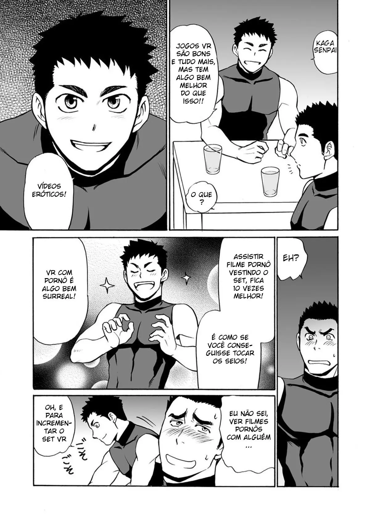 Yakyuubu no Senpai ni VR de Giji SEX Sasete Mita Hentai – Página 6