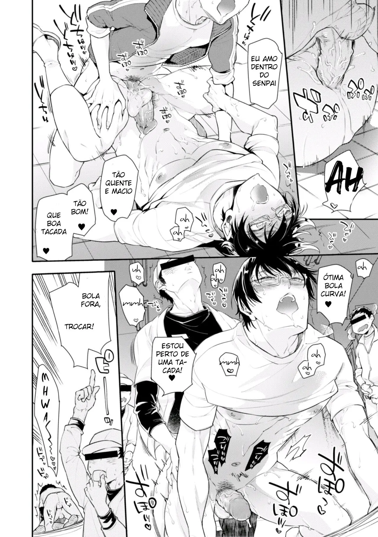 Yakyuubu OnaBare Sensei Tsuyudaku Asedaku Netsuretsu Shidou Hentai – Página 20