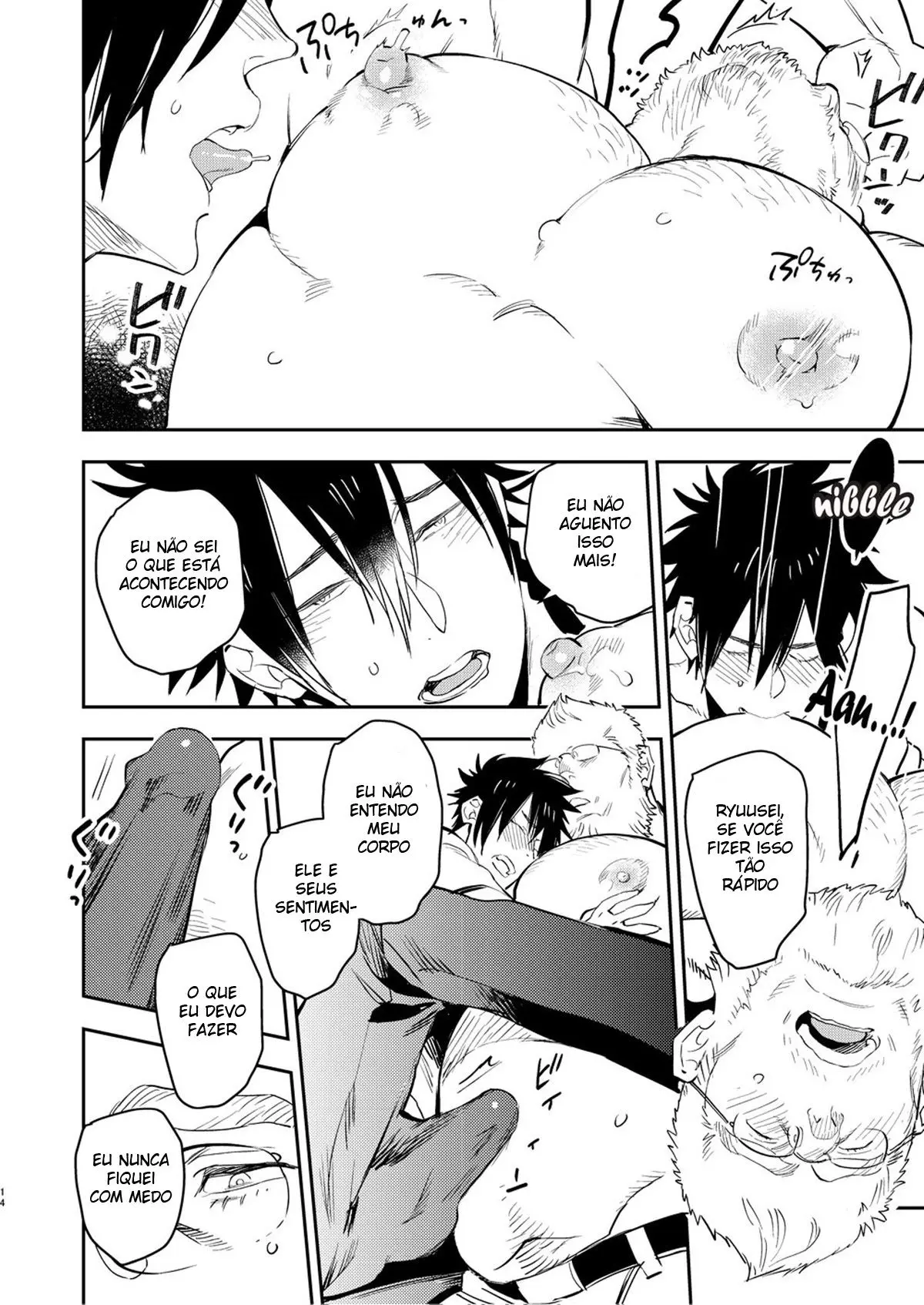 Yankee-kun to Marshmallow Papa Hentai – Página 13