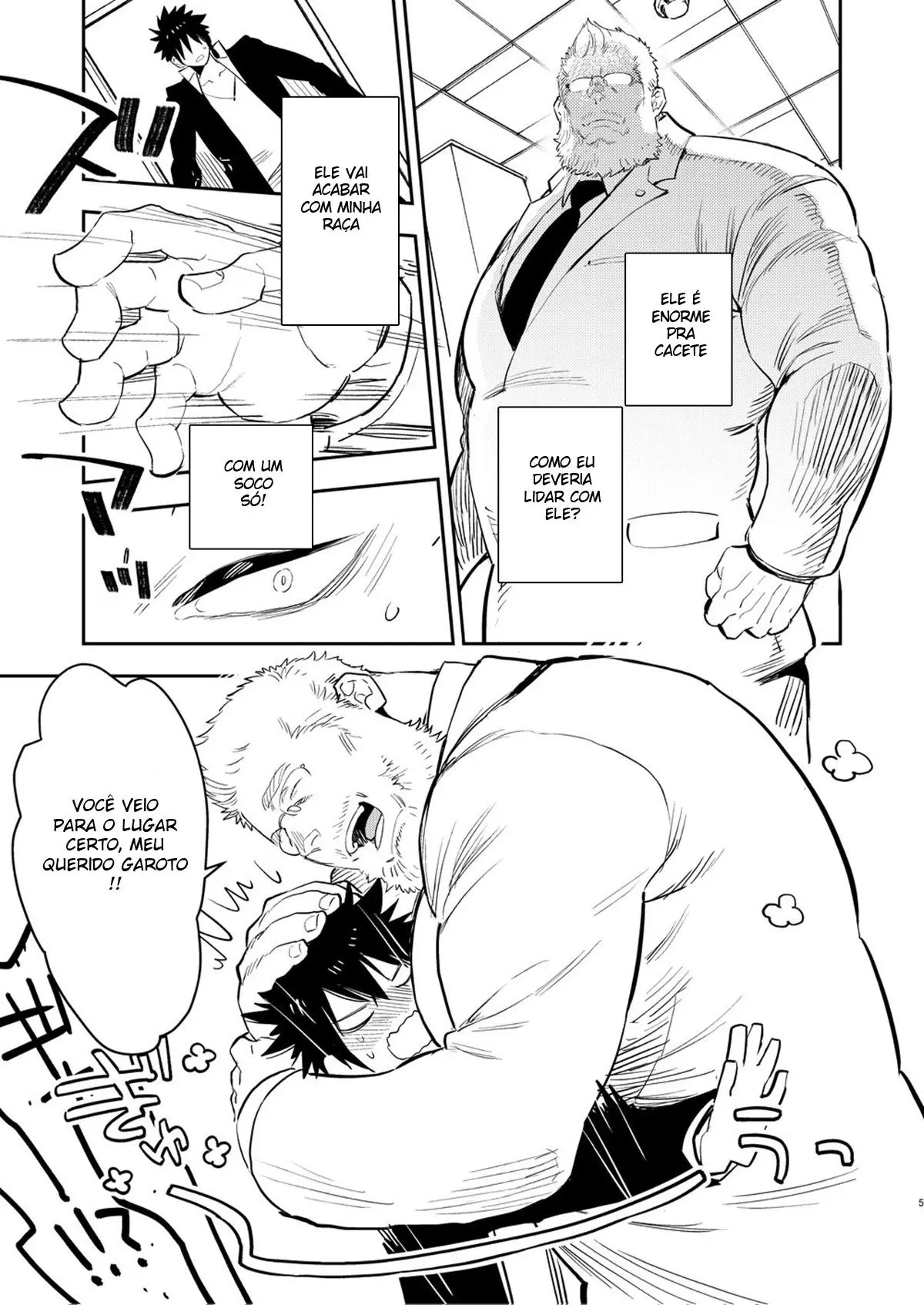 Yankee-kun to Marshmallow Papa Hentai – Página 4