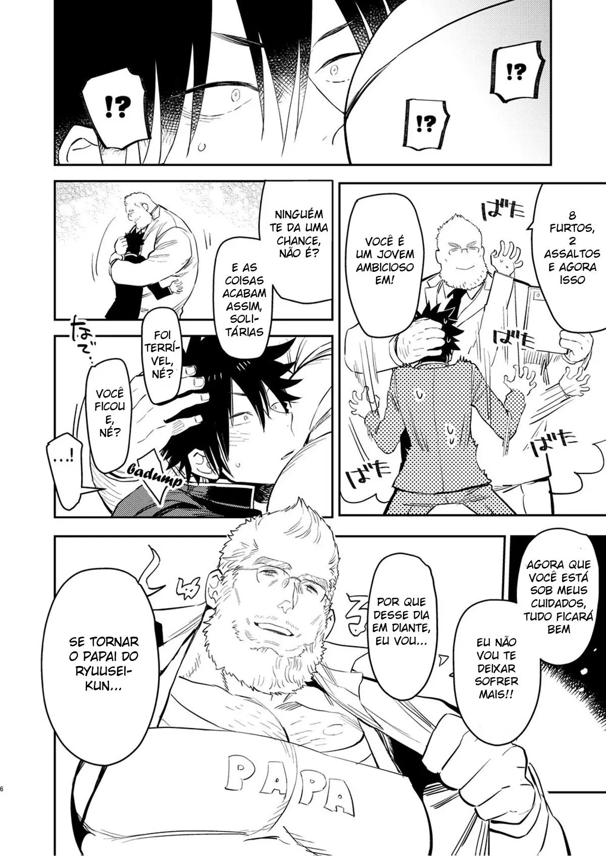 Yankee-kun to Marshmallow Papa Hentai – Página 5