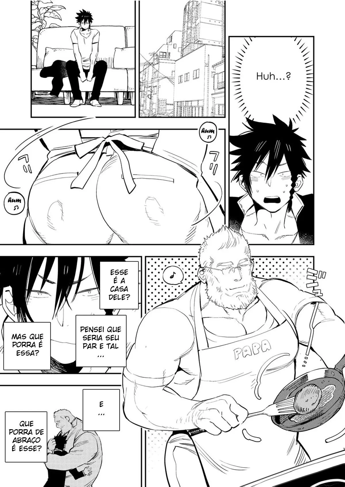 Yankee-kun to Marshmallow Papa Hentai – Página 6